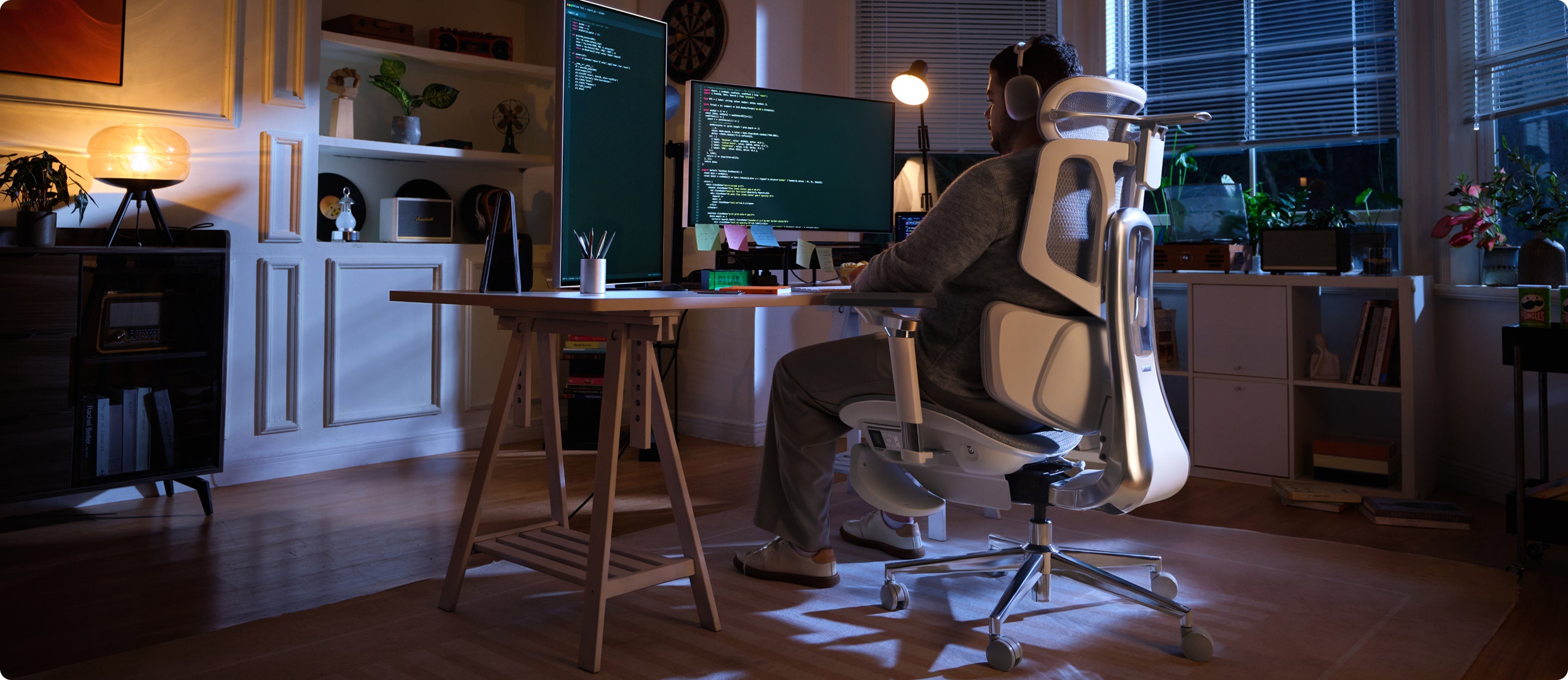 Best ergonomic office chair for coding and programming during long-hour work sessions.