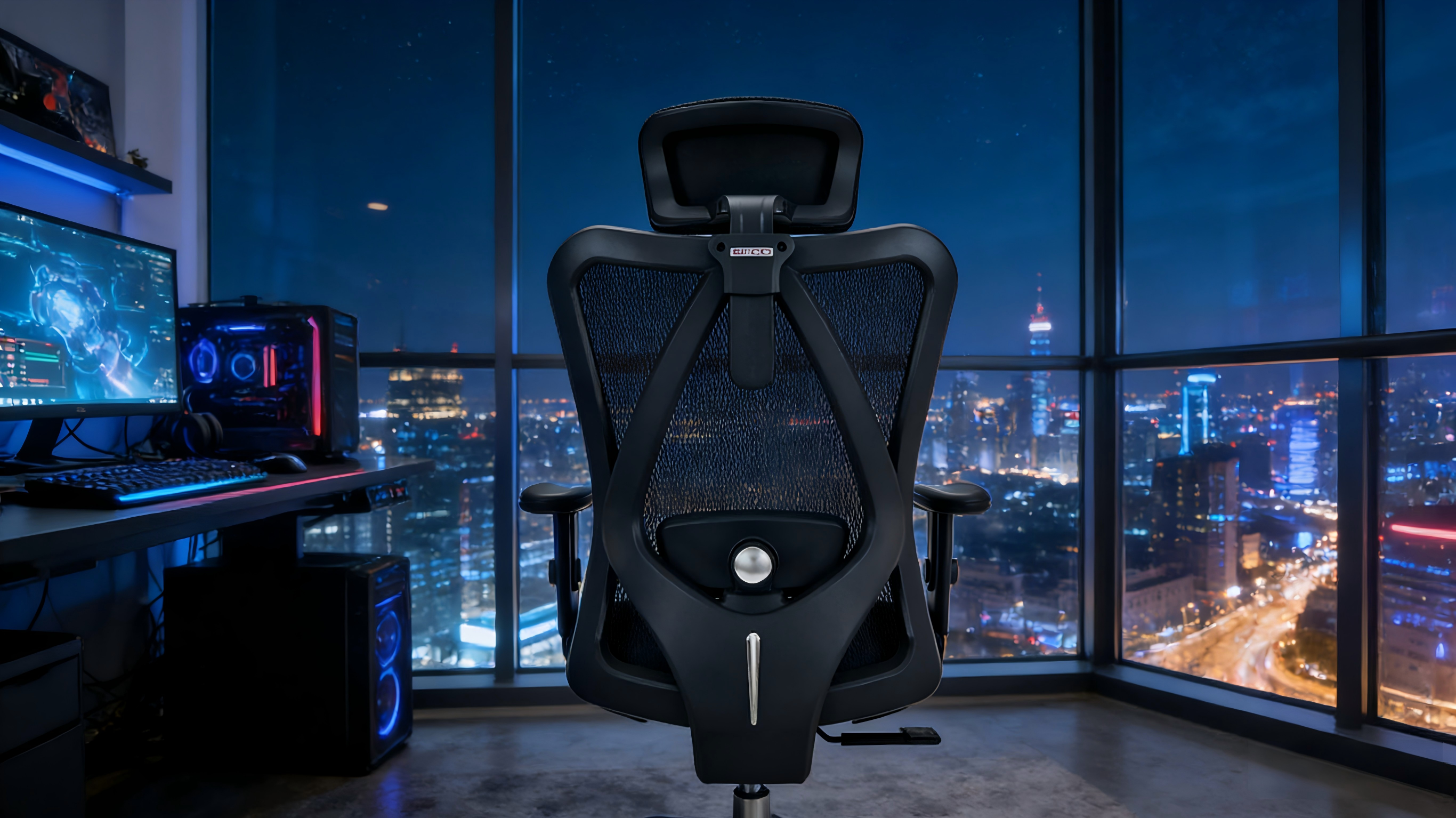 135-degree tilt lock for mid-game recovery on a gaming chair