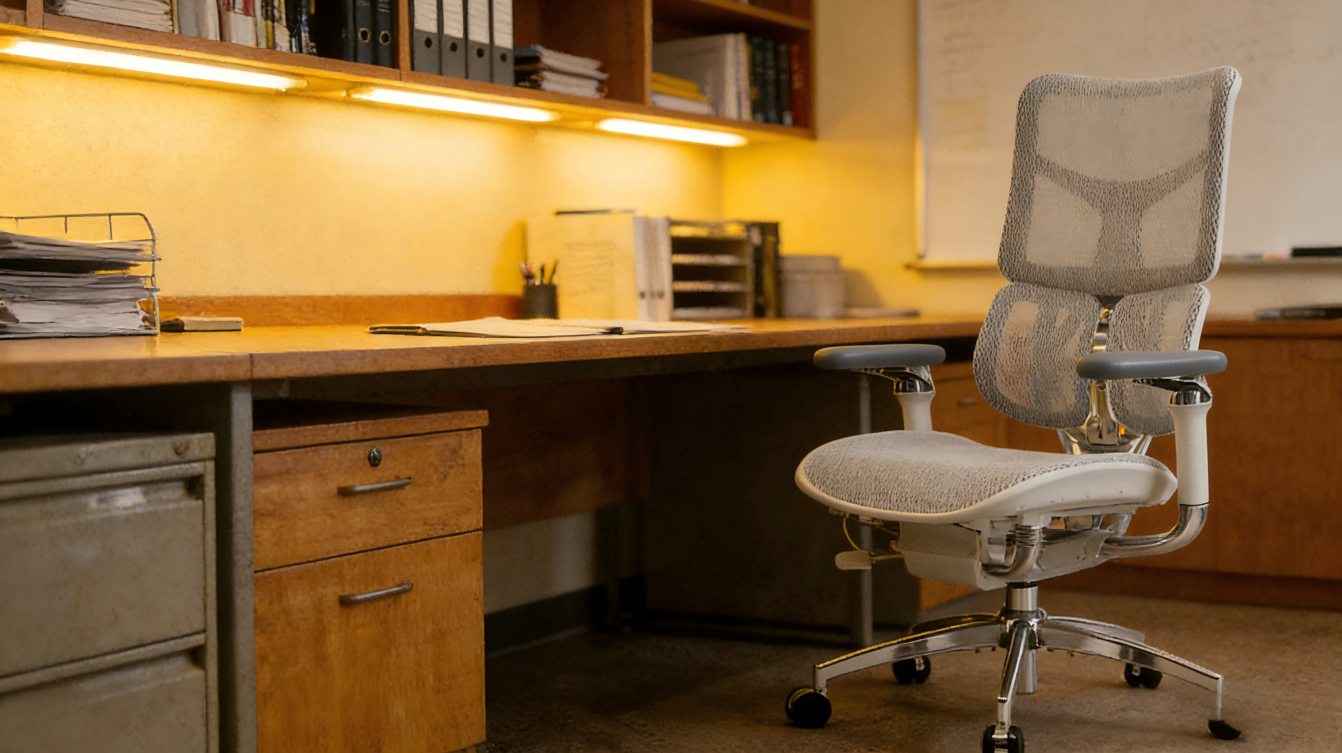 150-degree restorative recline on a premium ergonomicoffice chair