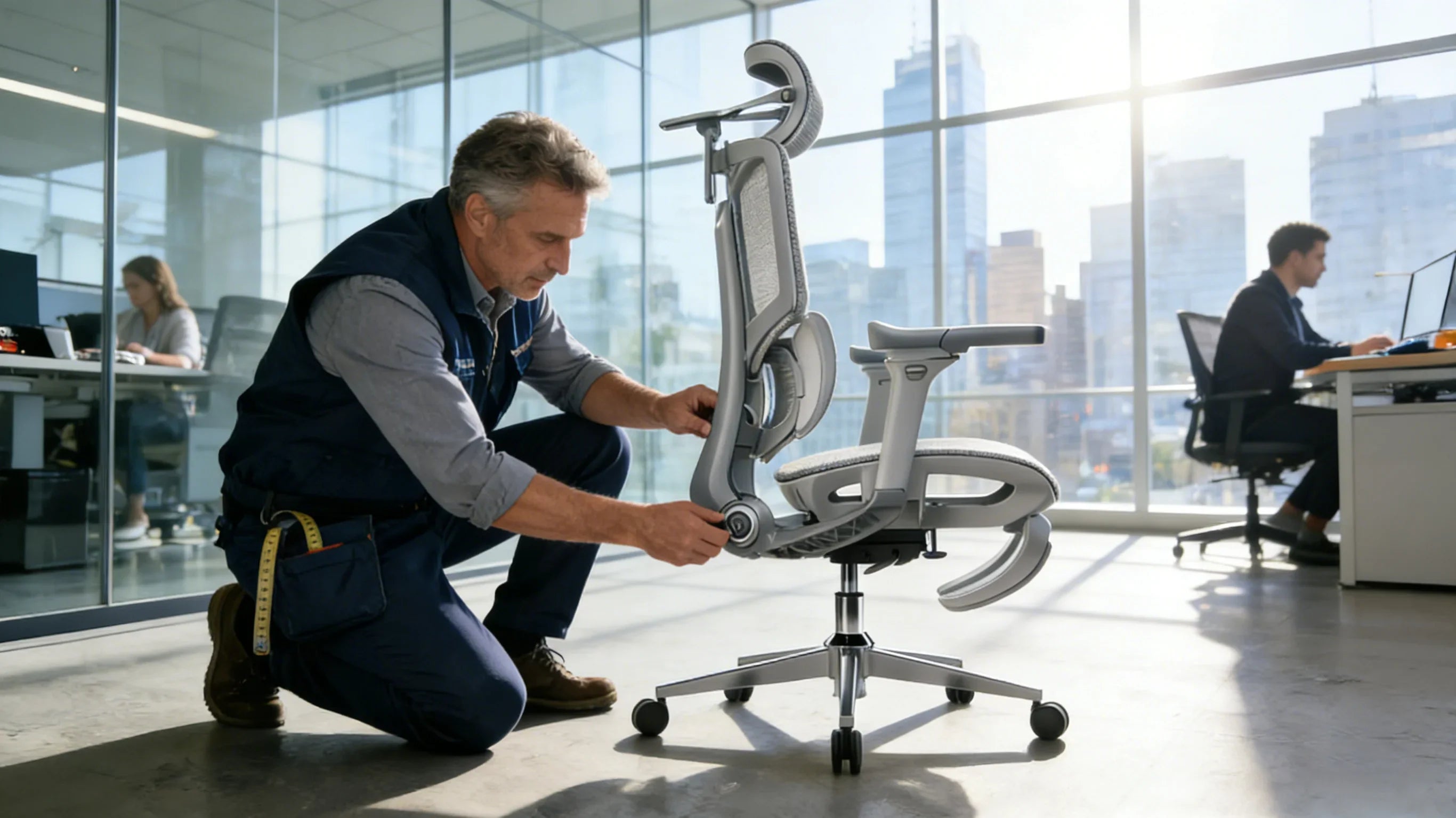 Chair Alignment Rope Adjustable Office Chairs | Precision Alignment & 3D Support 2026 ...