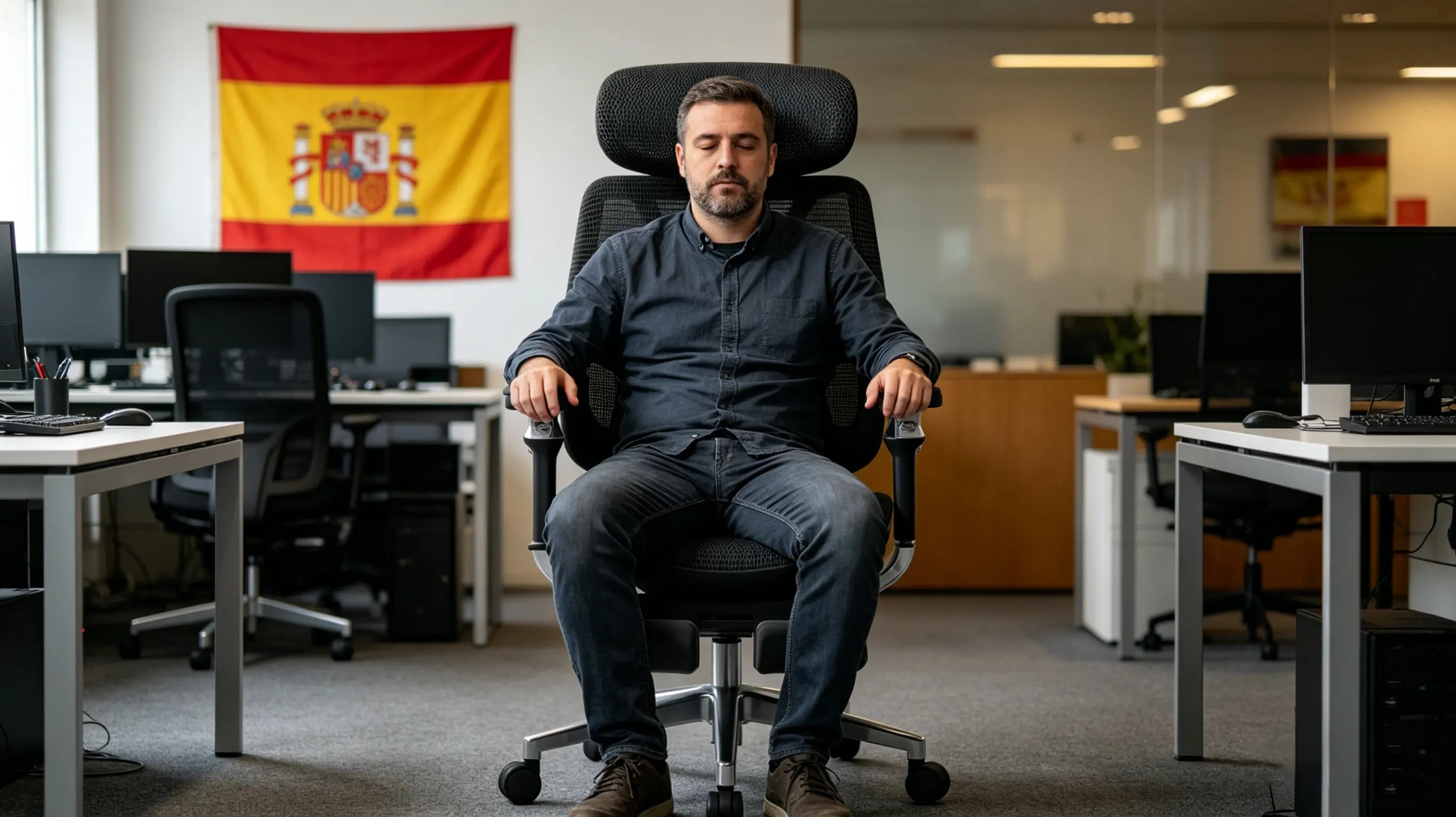 Soporte lumbar dinámico para mantener el enfoque profundo en tareas de arquitectura IT