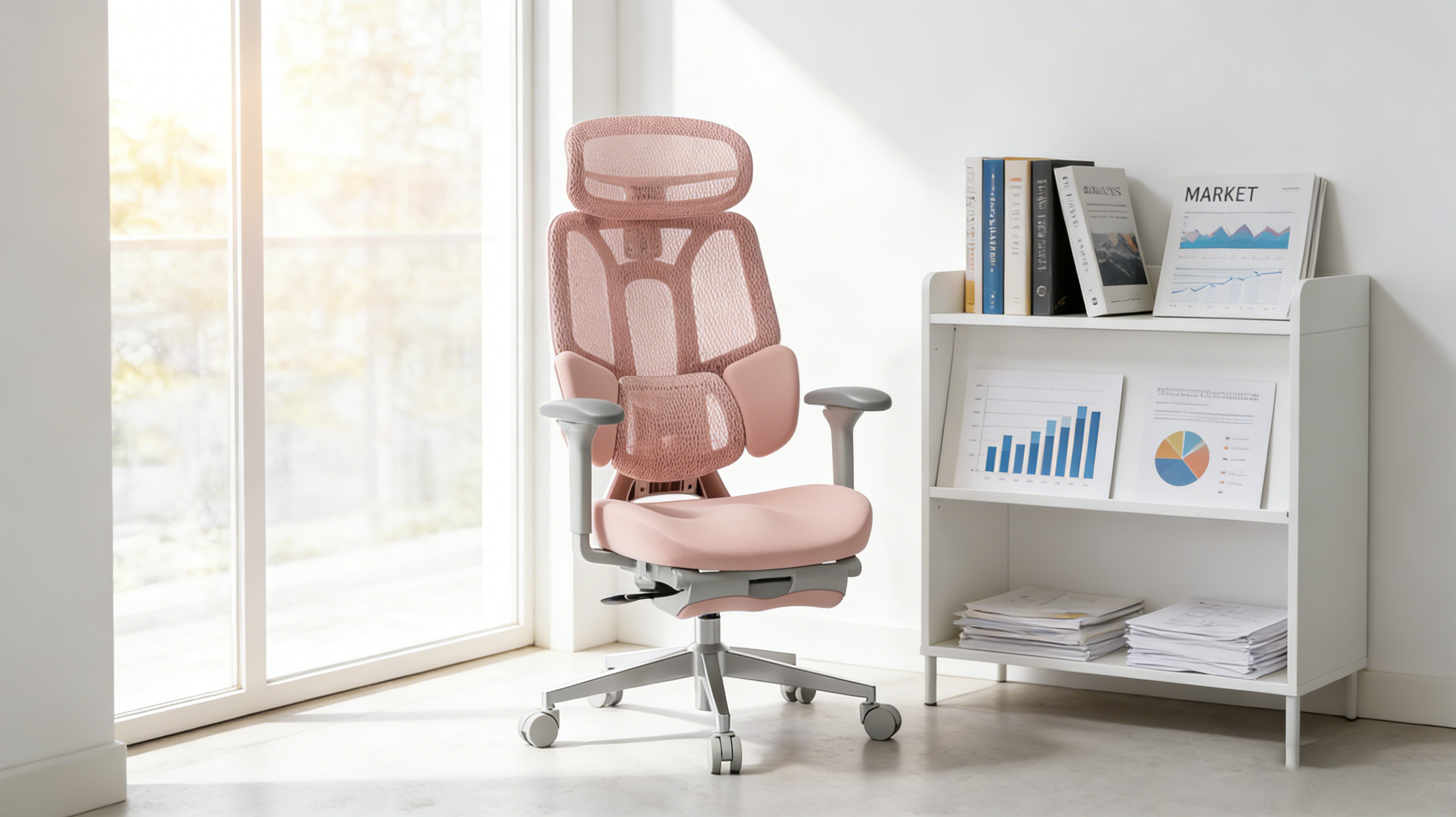 Professional alignment using ergonomics chairs during complex data visualization