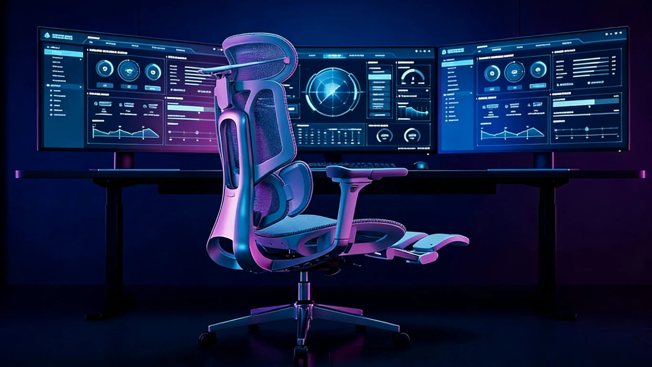 Modern office desk chair with ergonomic swivel functionality and smooth-rolling casters.