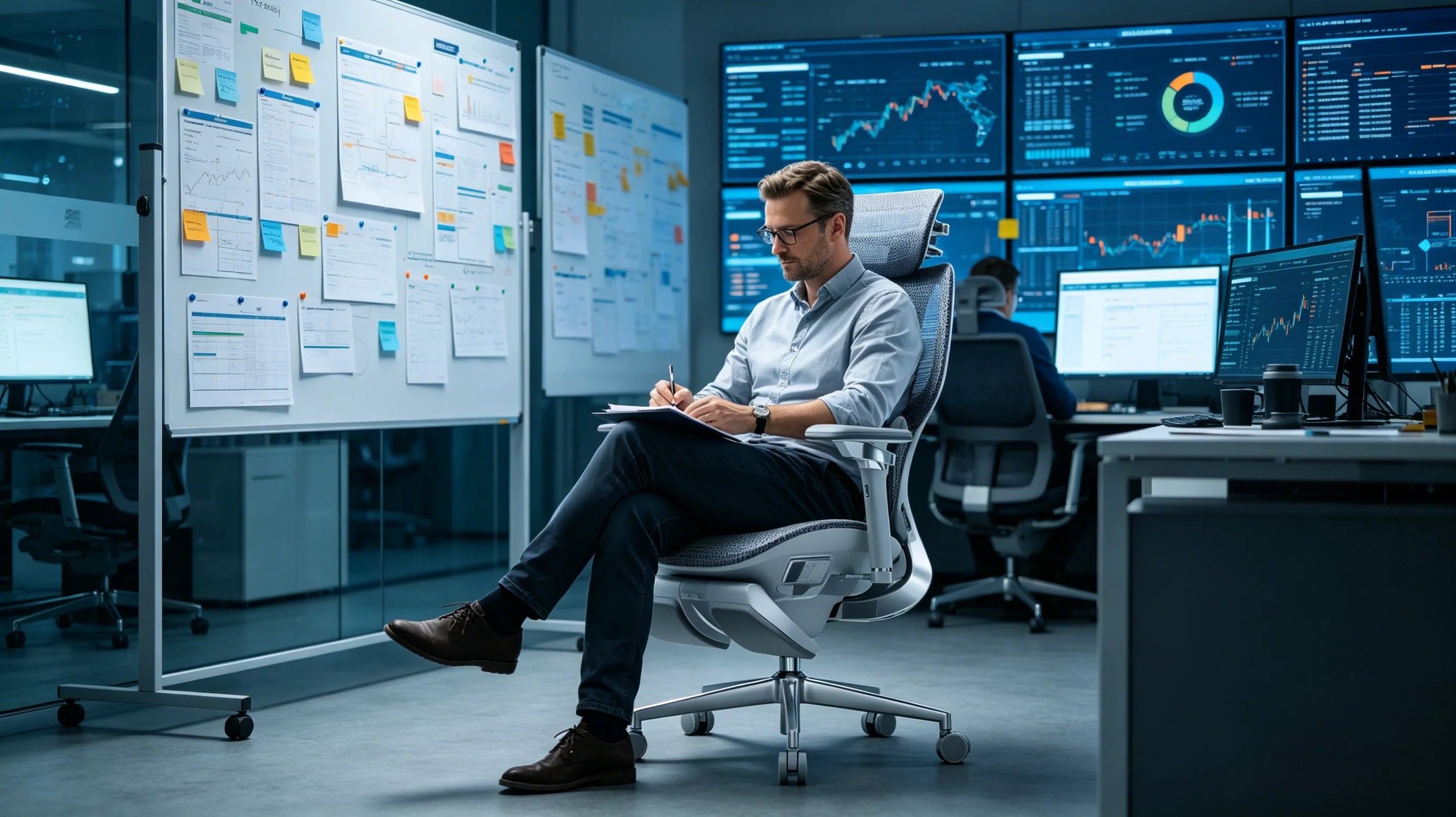 Das optimale Design: Der AI 720 ergonomischen Bürostuhl Projektmanager.