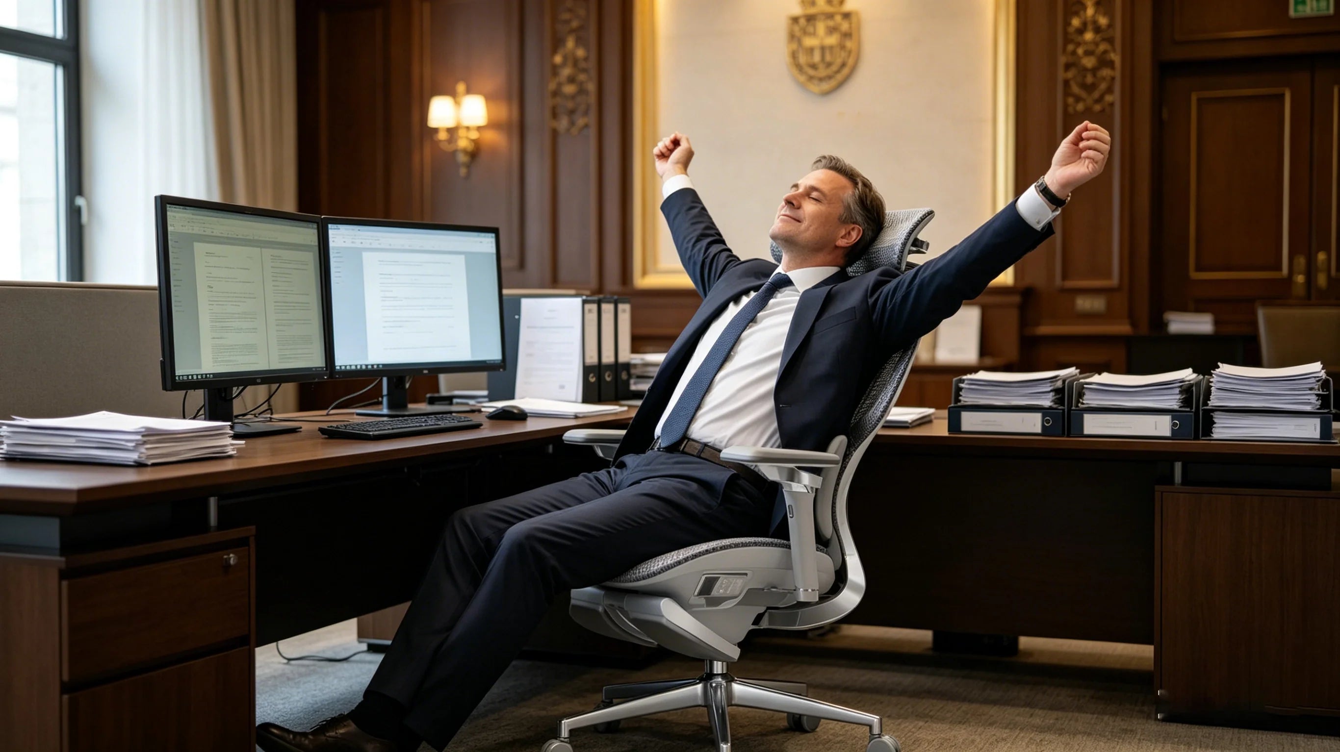 Das optimale Design: Der AI 720 ergonomischer Bürostuhl Compliance.