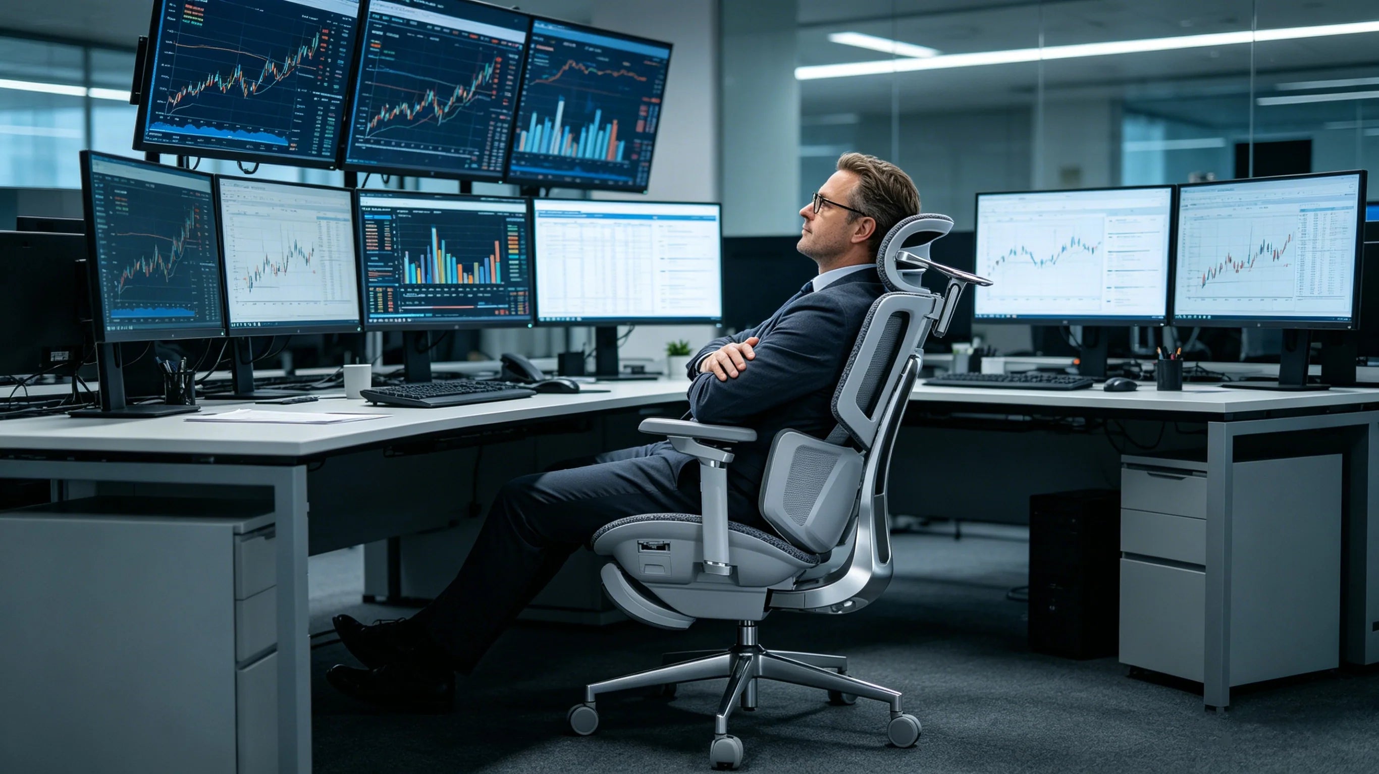 Das optimale Design: Der AI 720 ergonomischen Bürostuhl Controlling.
