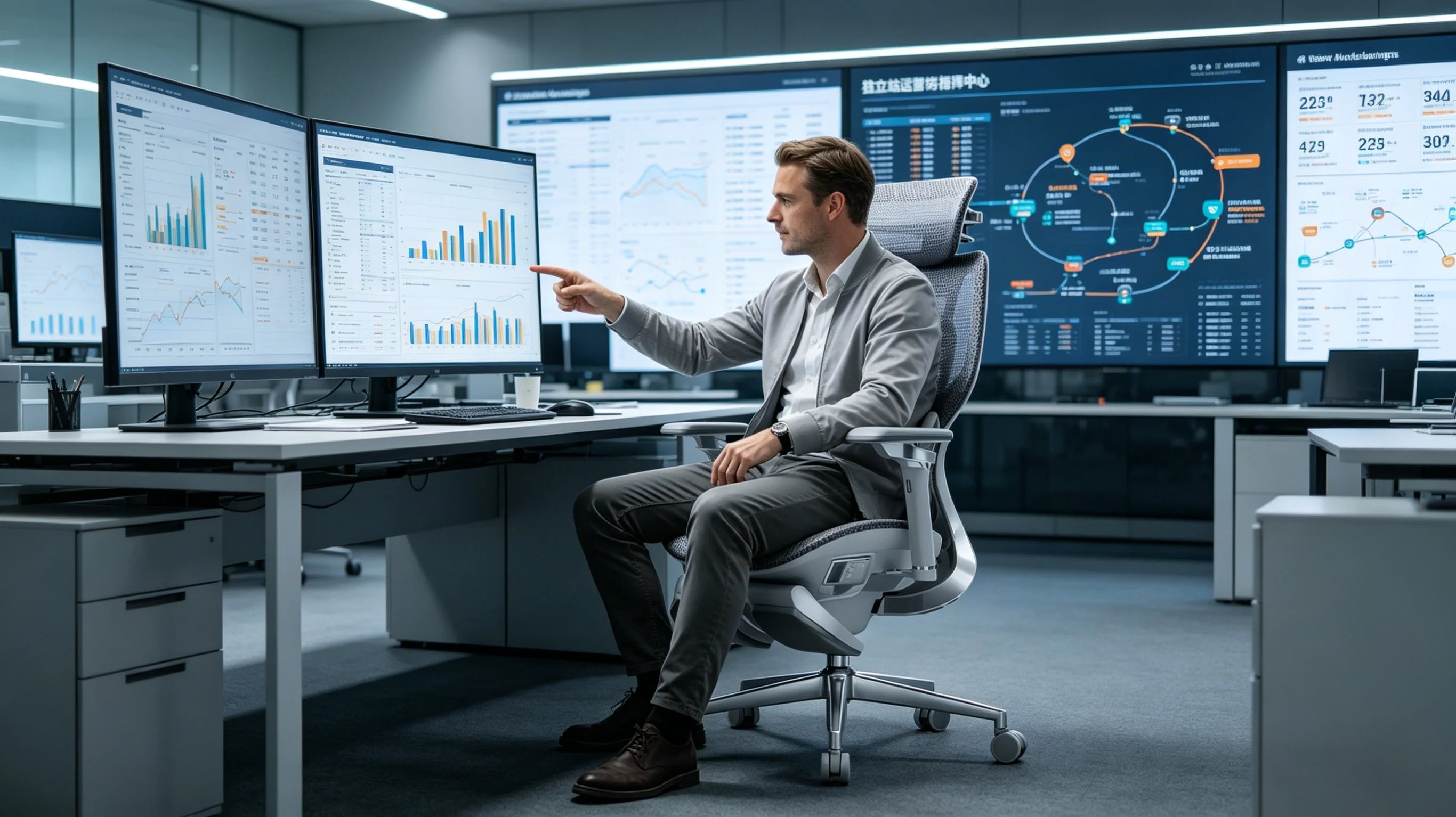 Das optimale Design: Der AI 720 ergonomischen Bürostuhl E-Commerce.