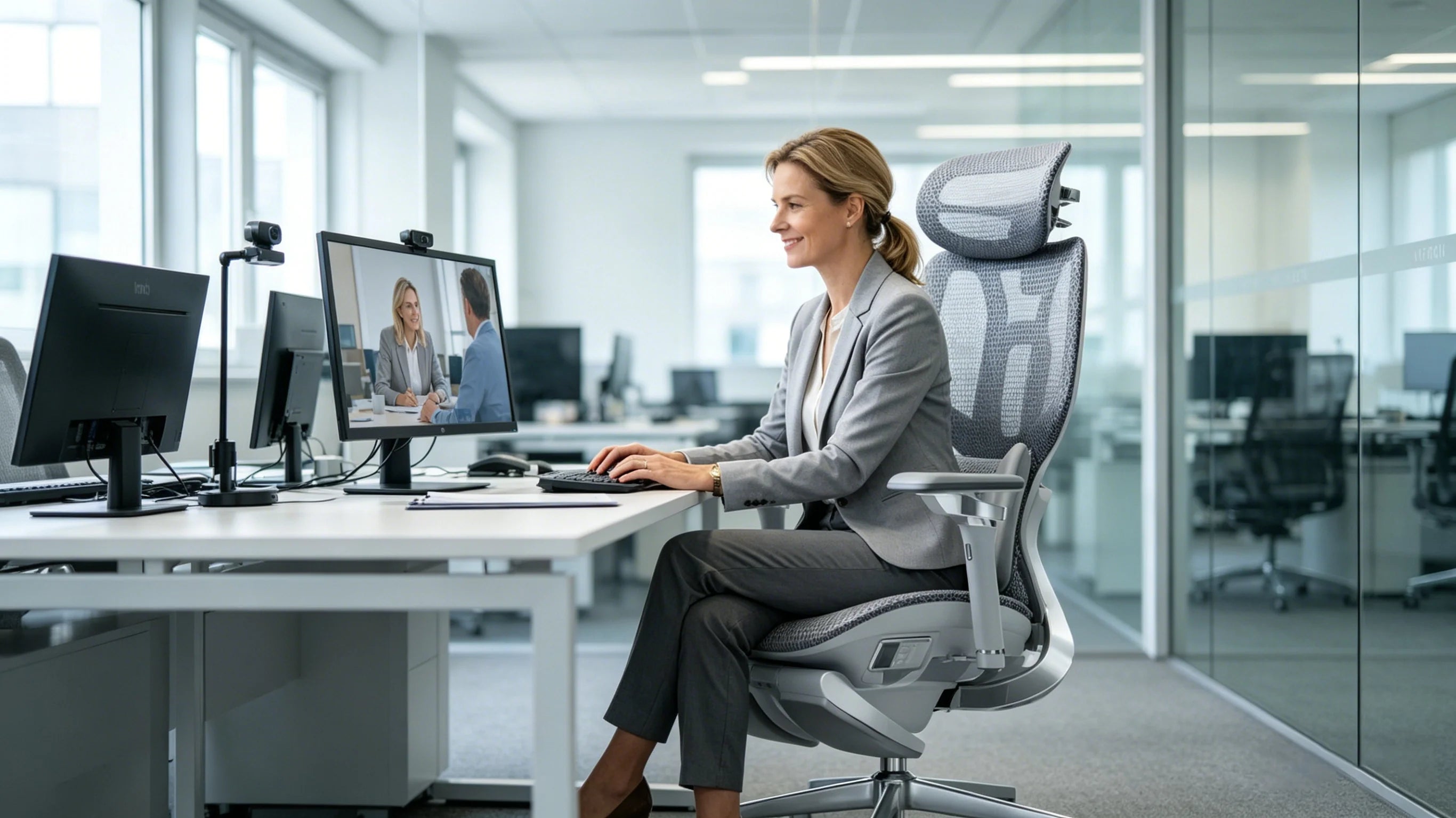 Das optimale Design: Der AI 720 als ergonomischen Bürostuhl Recruiting.