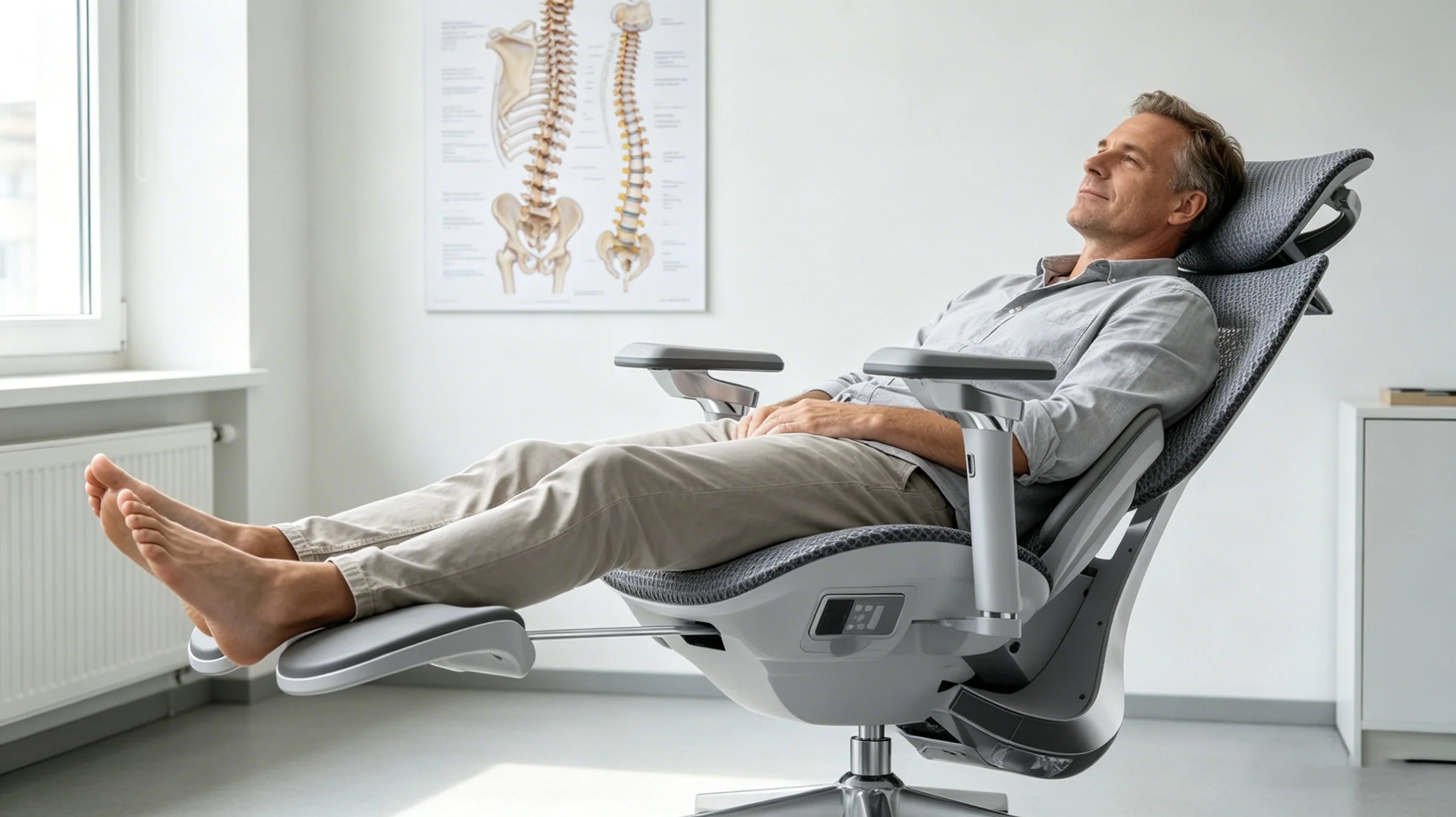 Der AI 720: Ihr ergonomischer Bürostuhl Bandscheibenvorfall L4 L5.
