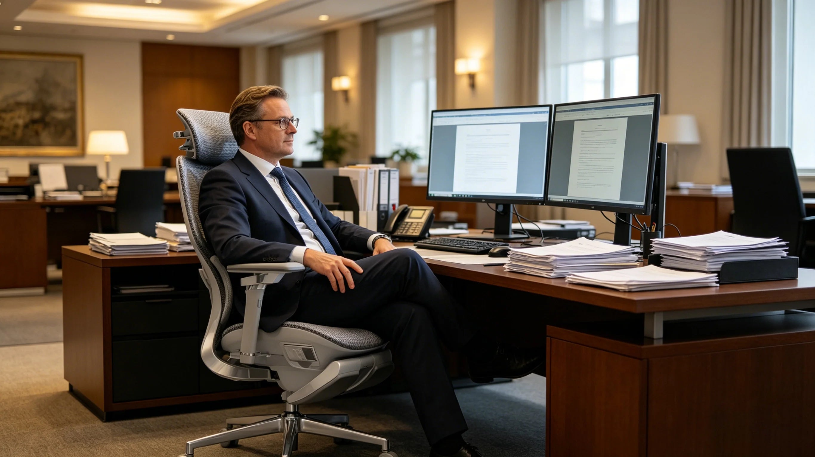 Das optimale Design: Der AI 720 ergonomischer Bürostuhl Steuerberater.