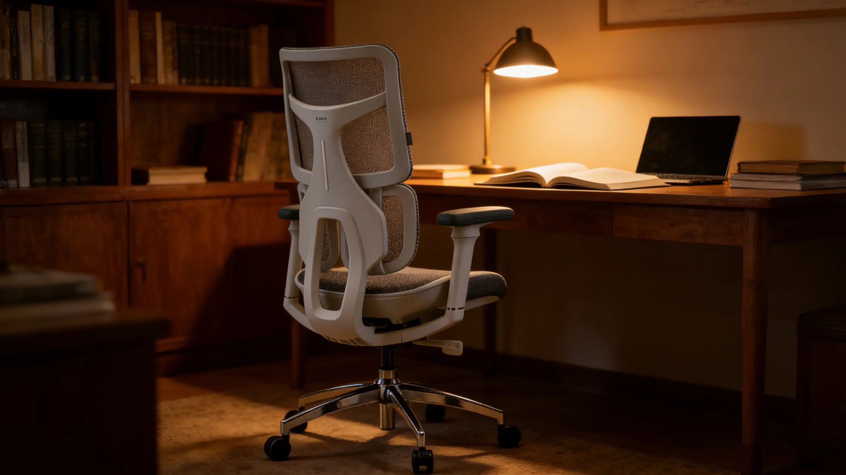 A collection of ergonomic office seating options from Ergo Select for improved posture.