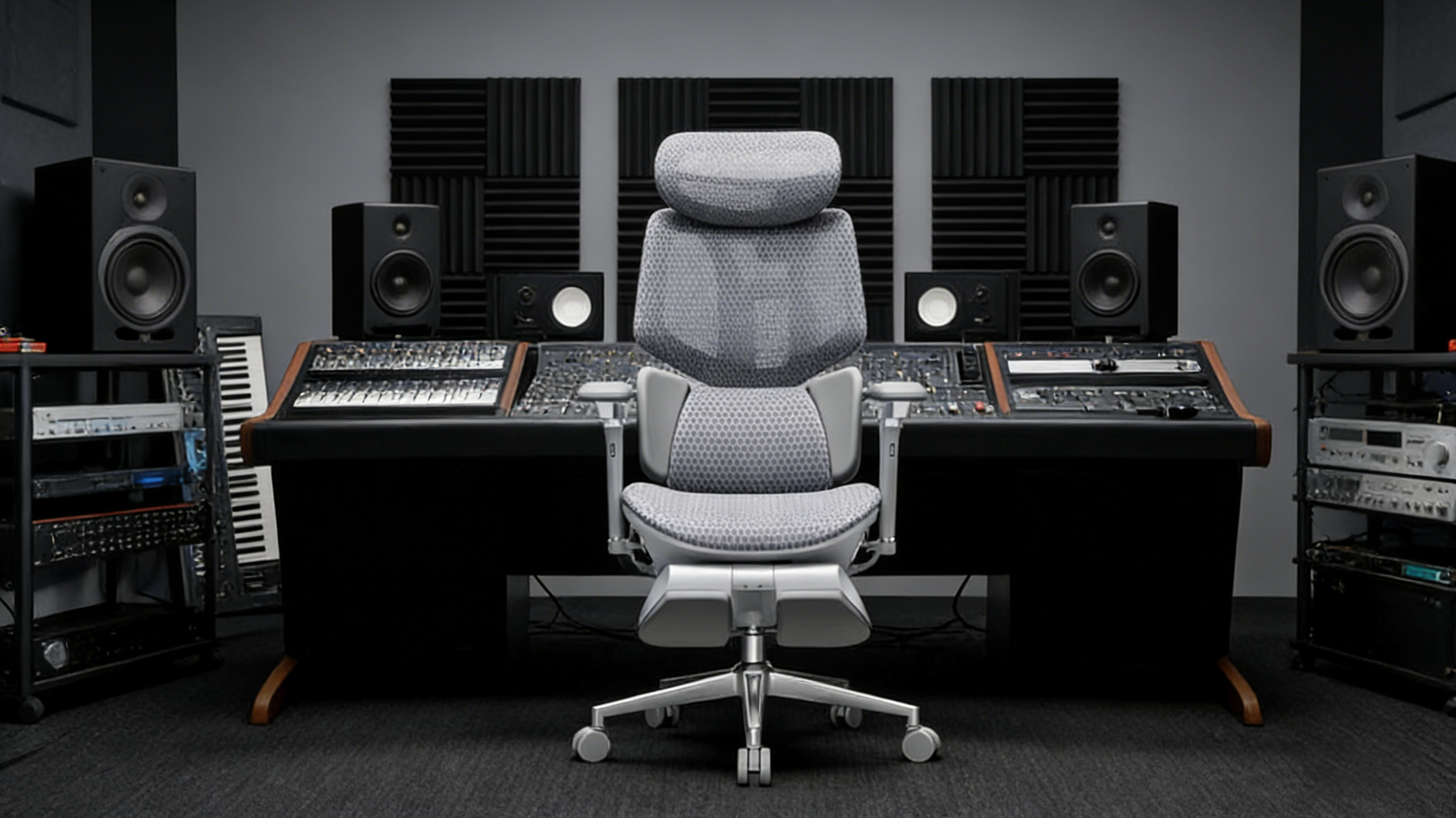 Space-saving study chair ergonomic design perfect for small home office desks.