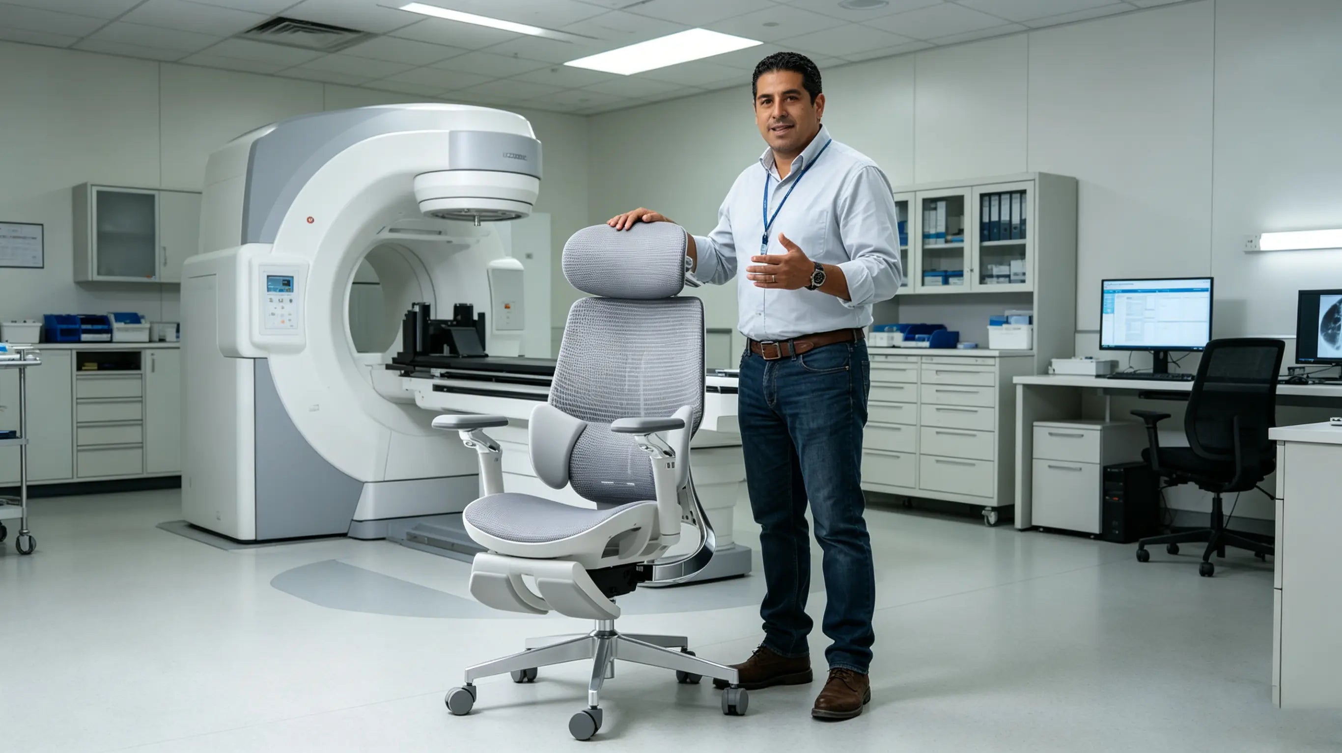 Mejores Sillas Ergonómicas: El Soporte Invisible Detrás de la Precisión Oncológica en Madrid