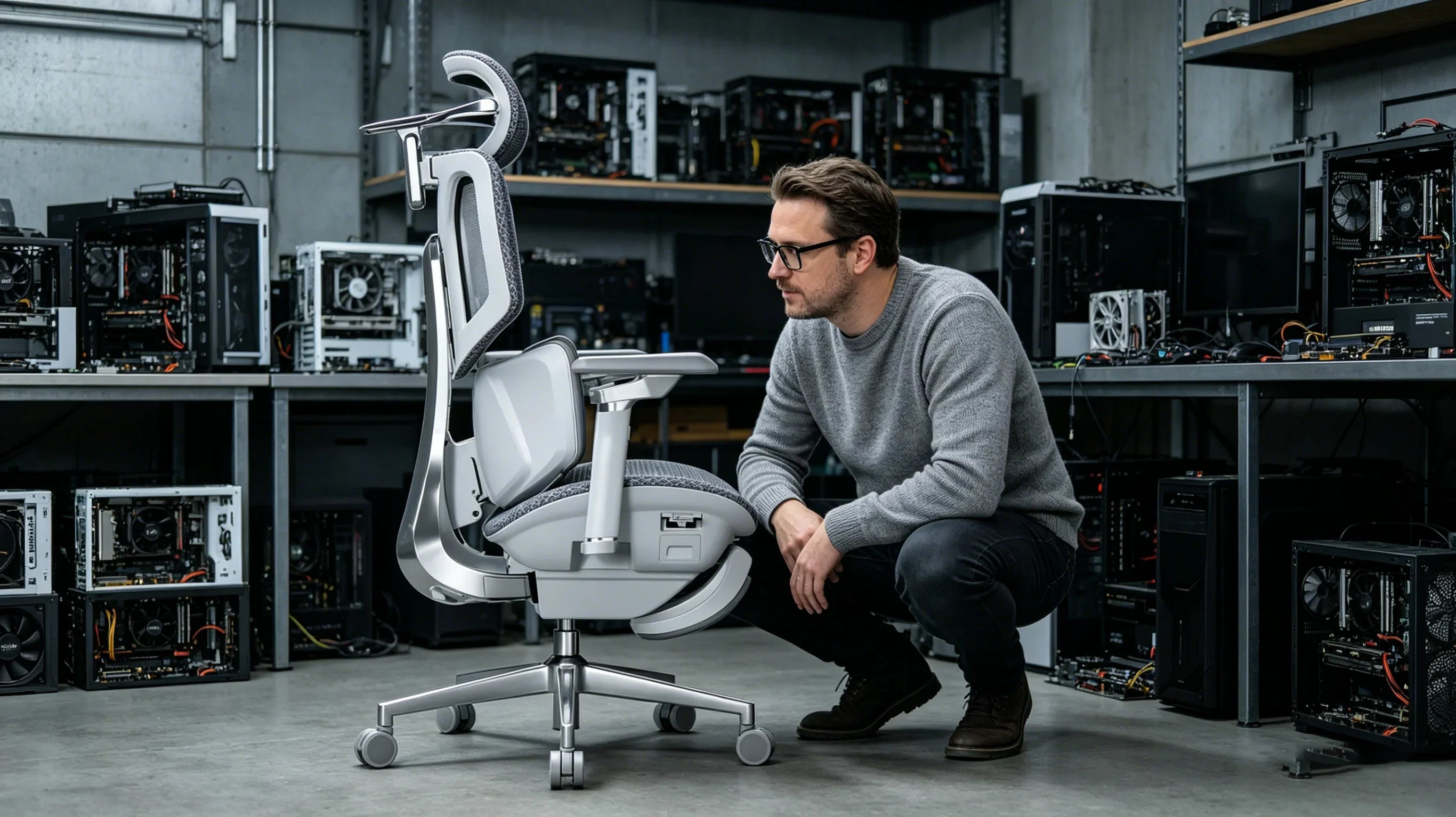 A leading European hardware editor reviewing the AI Tracking 720 among other [**good gaming chairs**].