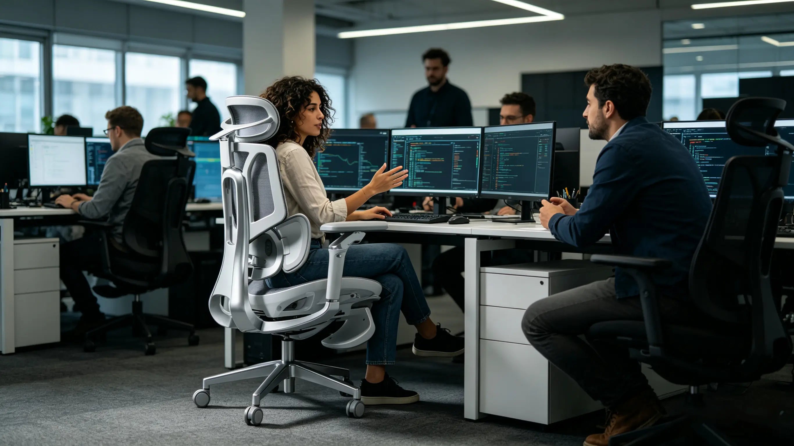 Comparativa de las mejores sillas ergonomicas para entornos de ingeniería y alta carga