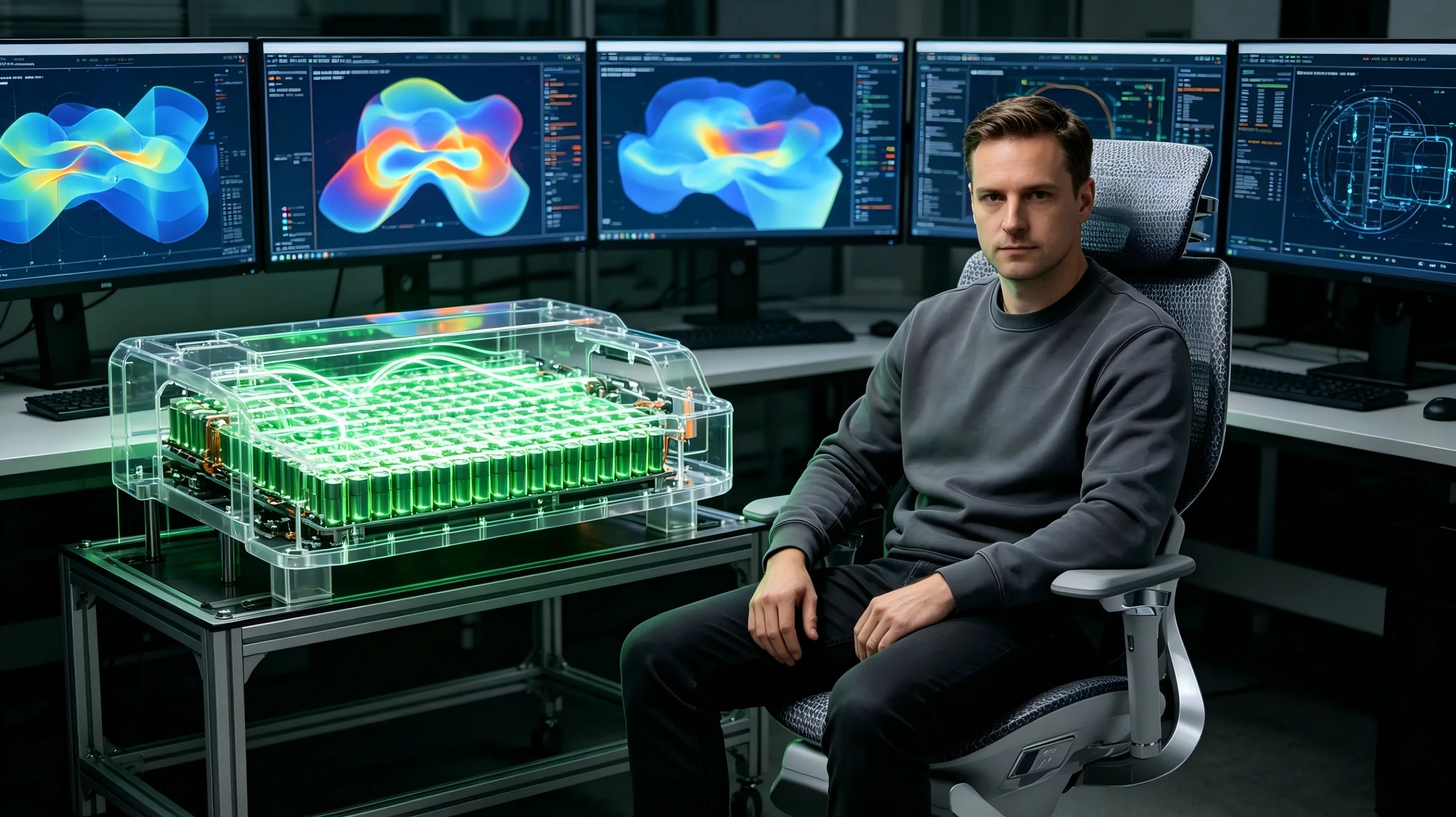 Flexible Unterarmstützung zur Vermeidung von physischem Stress bei langen Debugging-Phasen.