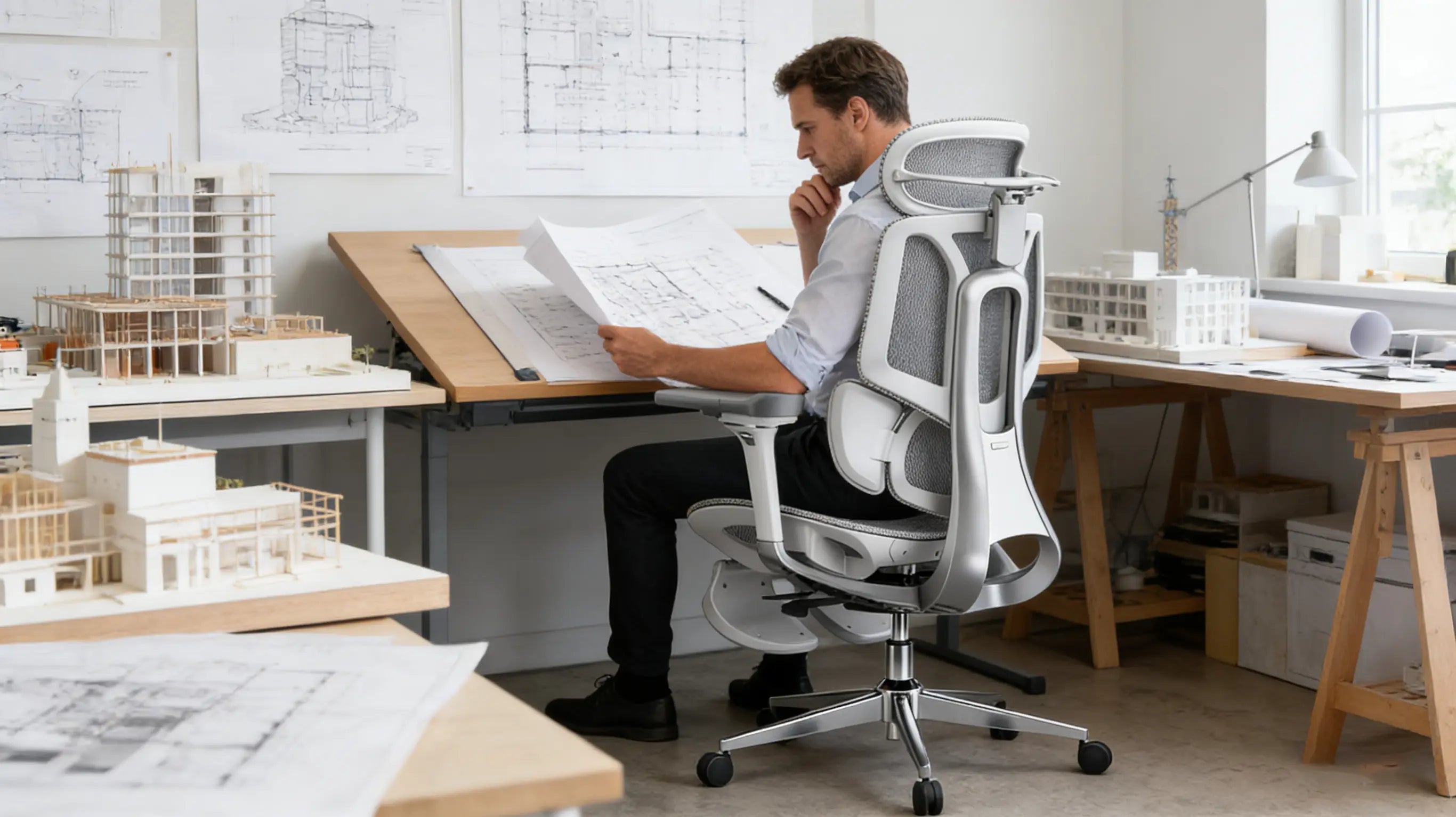 Ein inspirierendes Arbeitsumfeld mit dem Fokus auf das ergonomisches bürostuhl Erlebnis von Ergo Select.