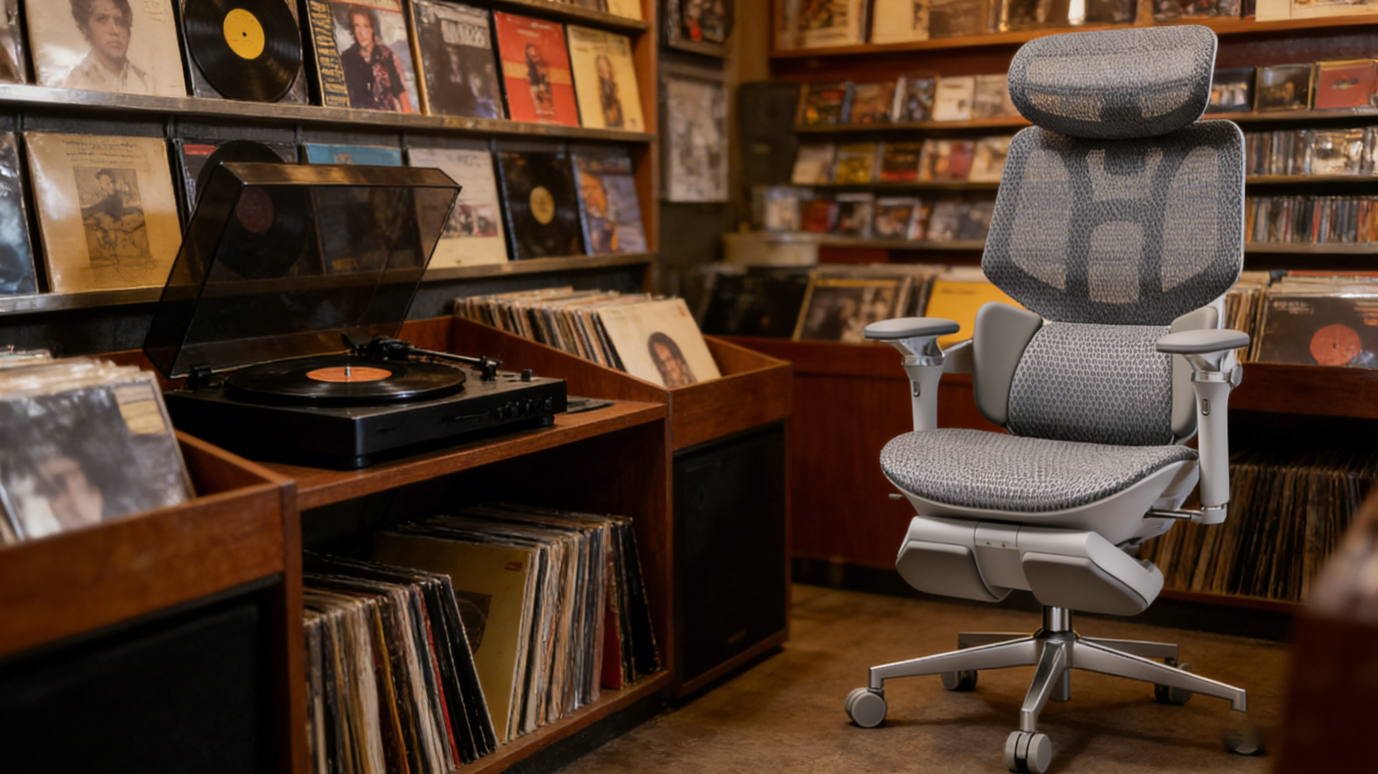Elegant white ergonomicoffice chair with full mesh construction for maximum airflow.