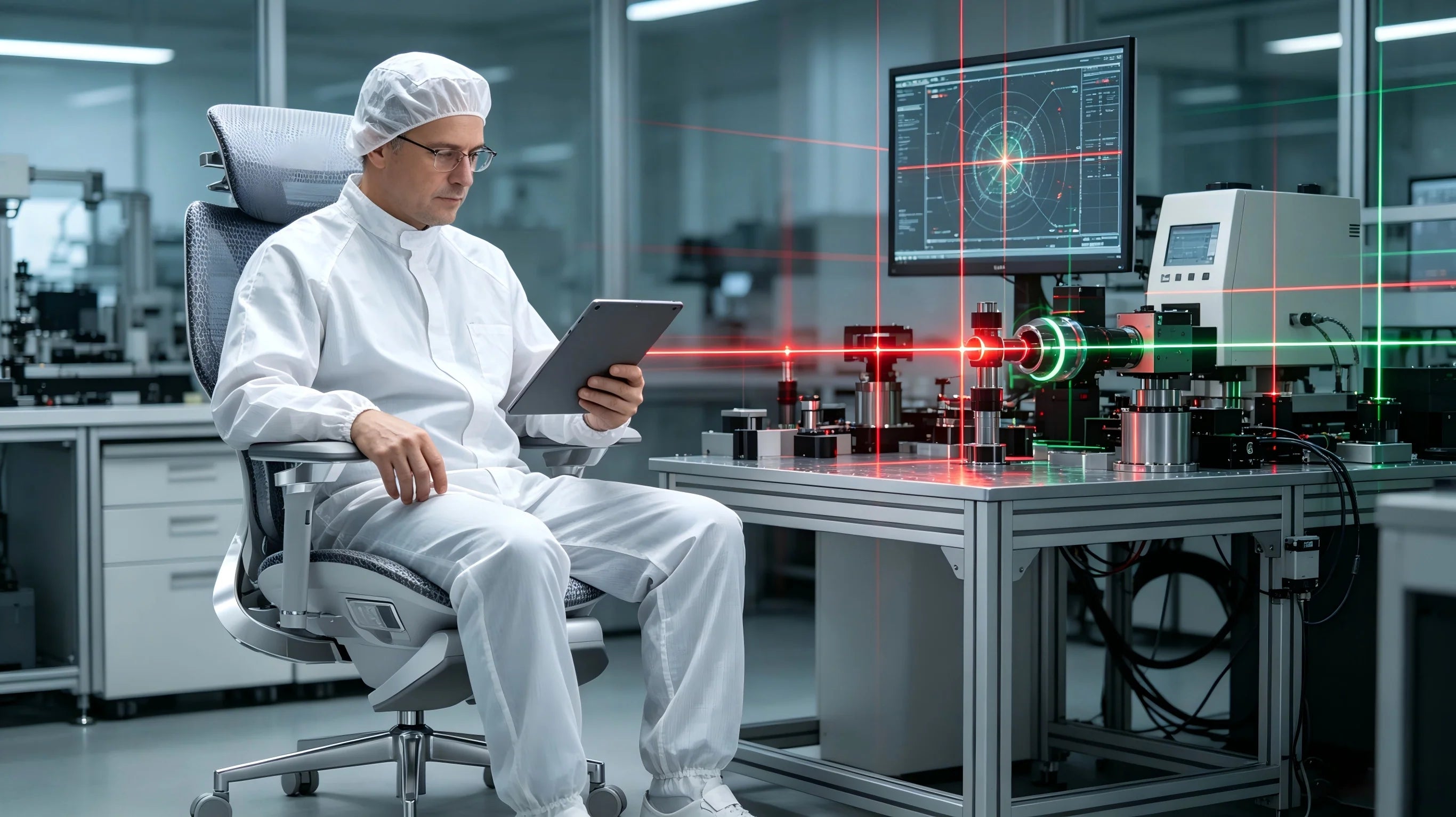 Ergonomische Armunterstützung für komplexe Grafik-Workflows.