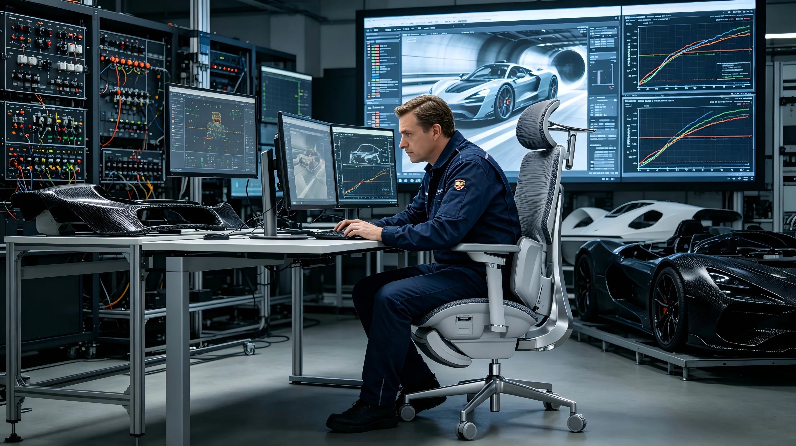 Dynamische Entlastung für maximale Präzision bei der Arbeit.