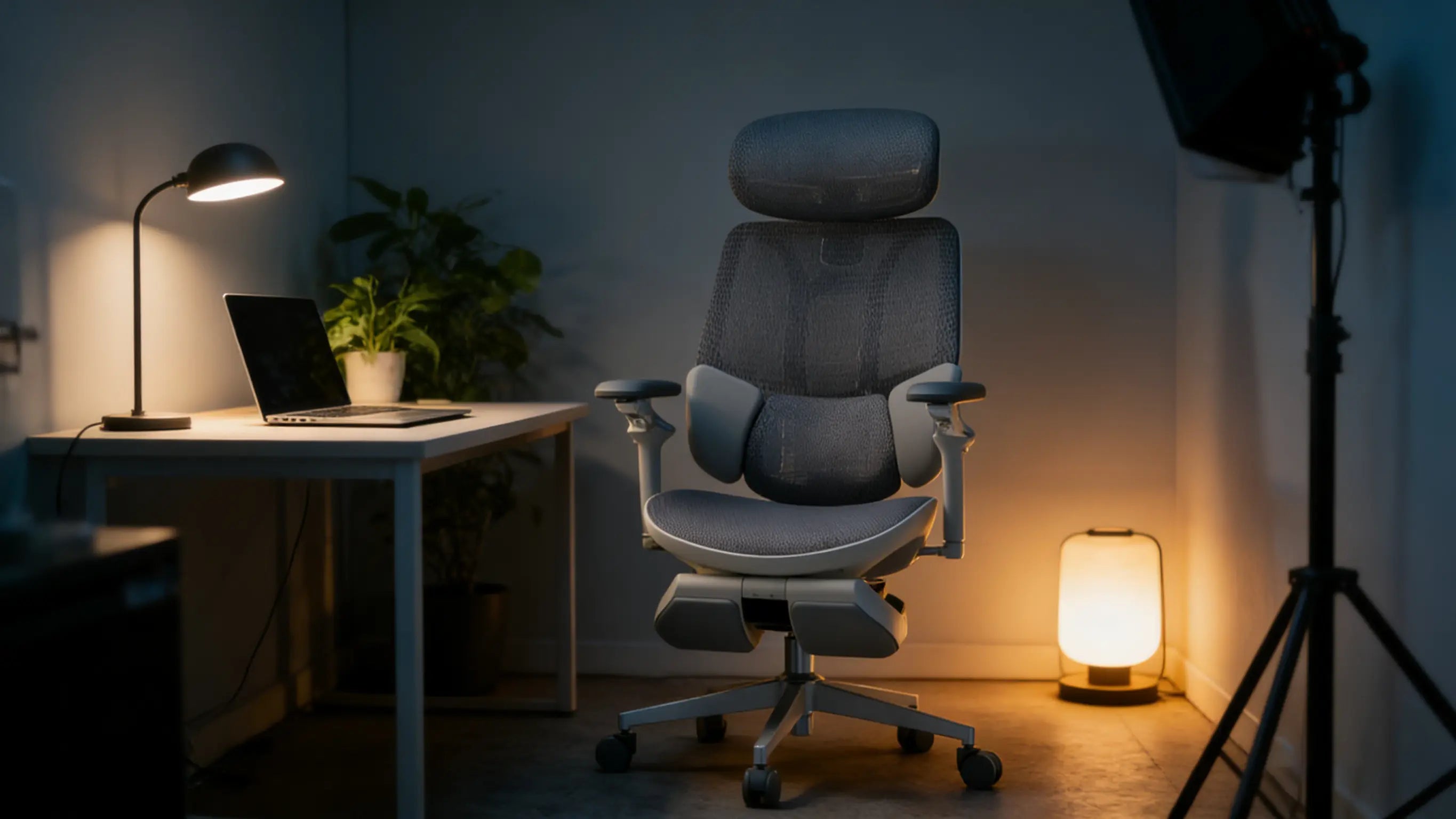 Breathable black mesh chair ergonomic office style from Ergo Select, perfect for long hours of seating.