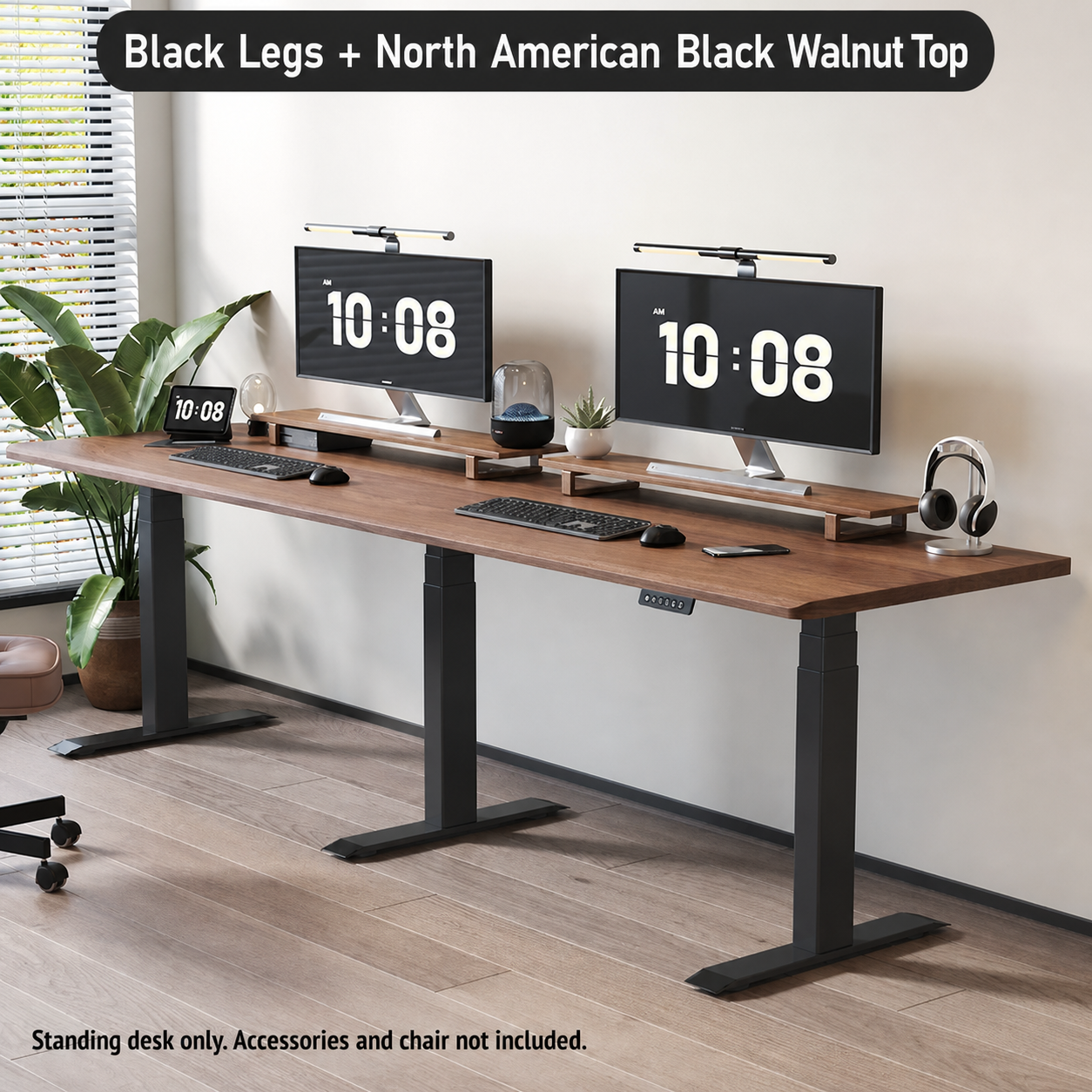 North American Black Walnut 27 mm solid wood finish