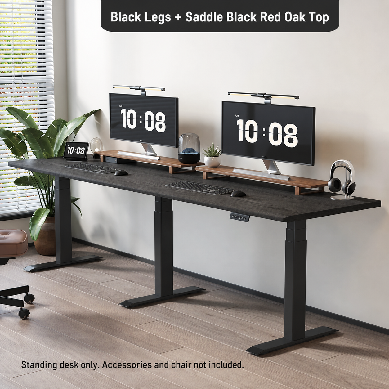 Saddle Black Red Oak 27 mm solid wood finish