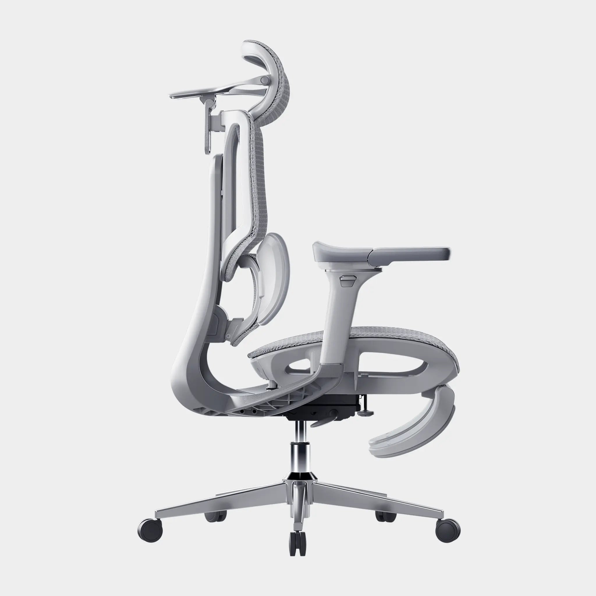 High-Back Ergonomic Office Chair - Adjustable Mesh Computer Chair for Home & Office