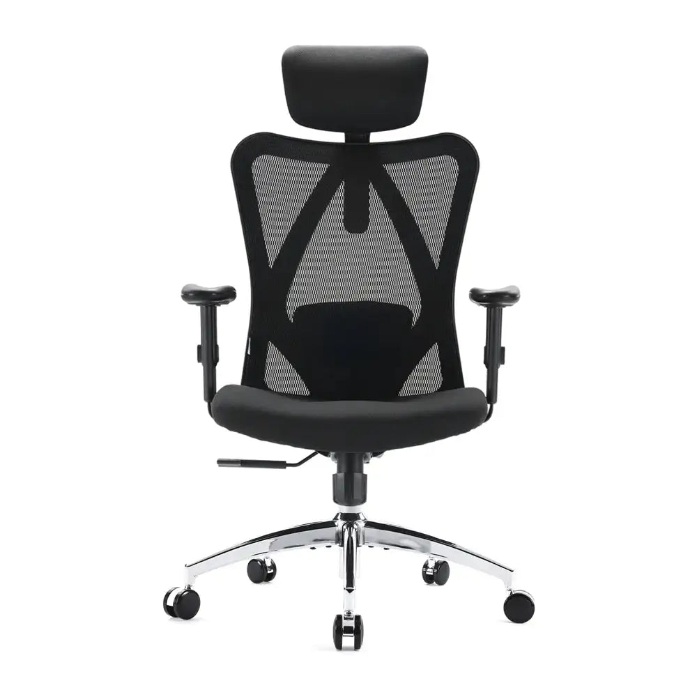 Ergonomic Office Chair - High Back Mesh Desk Chair with Adjustable Lumbar Support & Headrest for Back Pain Relief, Comfortable Computer Chair for Long Hours