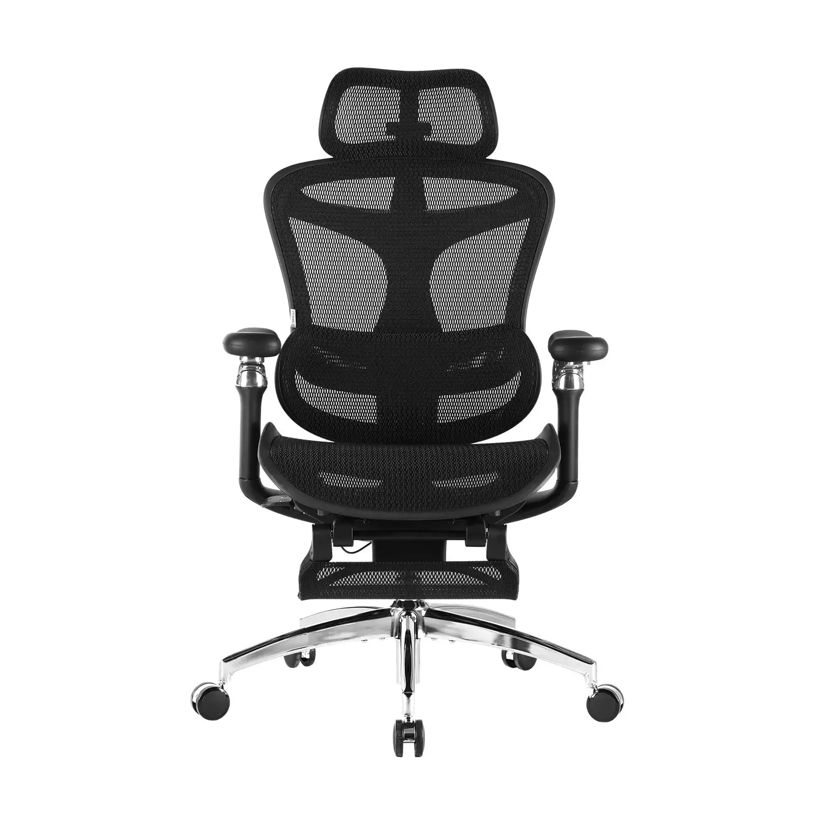 Best black mesh ergonomic office chair designed to relieve back pain during long work days.