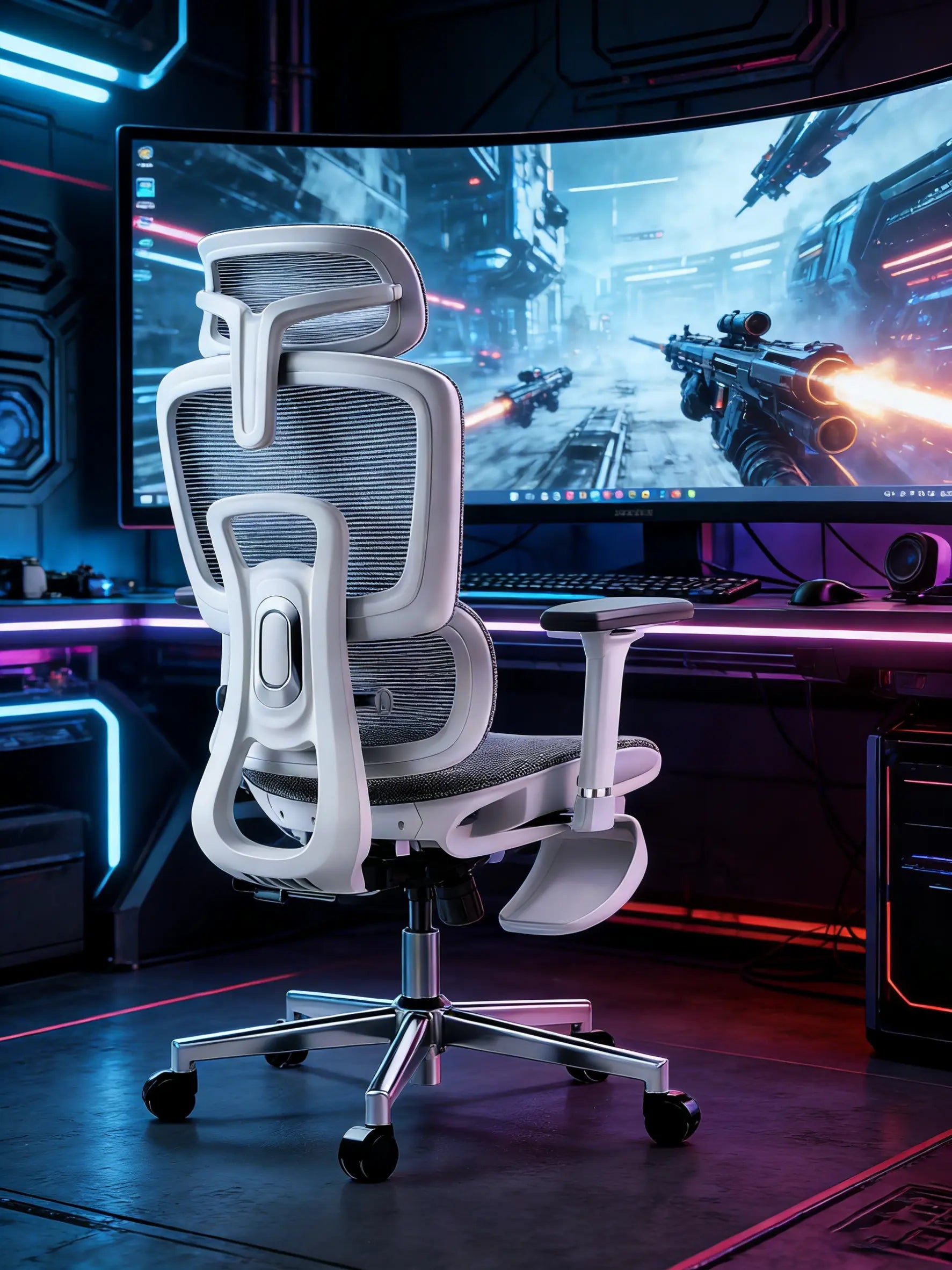 Top-rated ergonomic gaming chair designed for professional esports and long sessions.