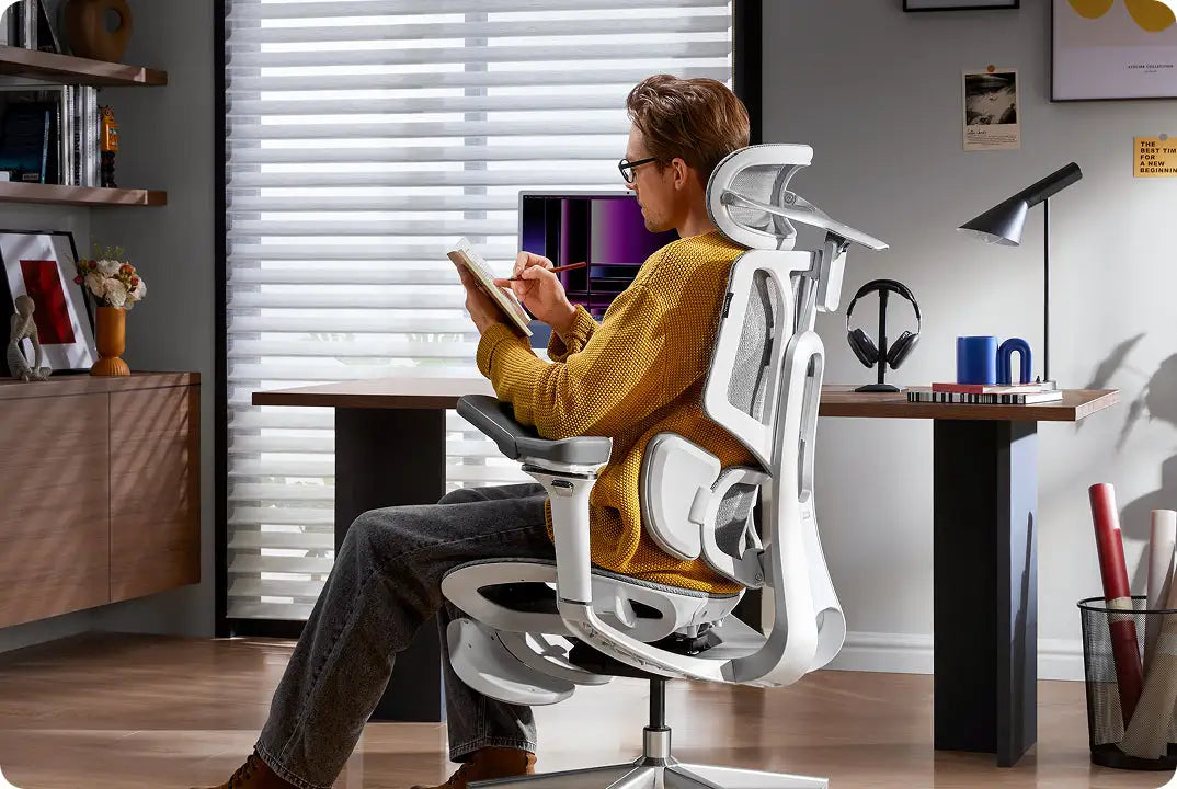 Adaptive Support for Every Task: Whether you are typing, reading, or reclining, our 6D armrests offer flexible positioning to keep your arms fully supported in any posture. Say goodbye to fatigue and enjoy a seamless transition between work and relaxation.