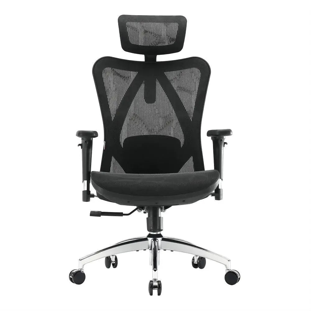 Ergonomic Office Chair - Full Mesh Desk Chair with 3D Adjustable Armrests & Lumbar Support, Comfortable High Back Computer Chair for Back Pain Relief