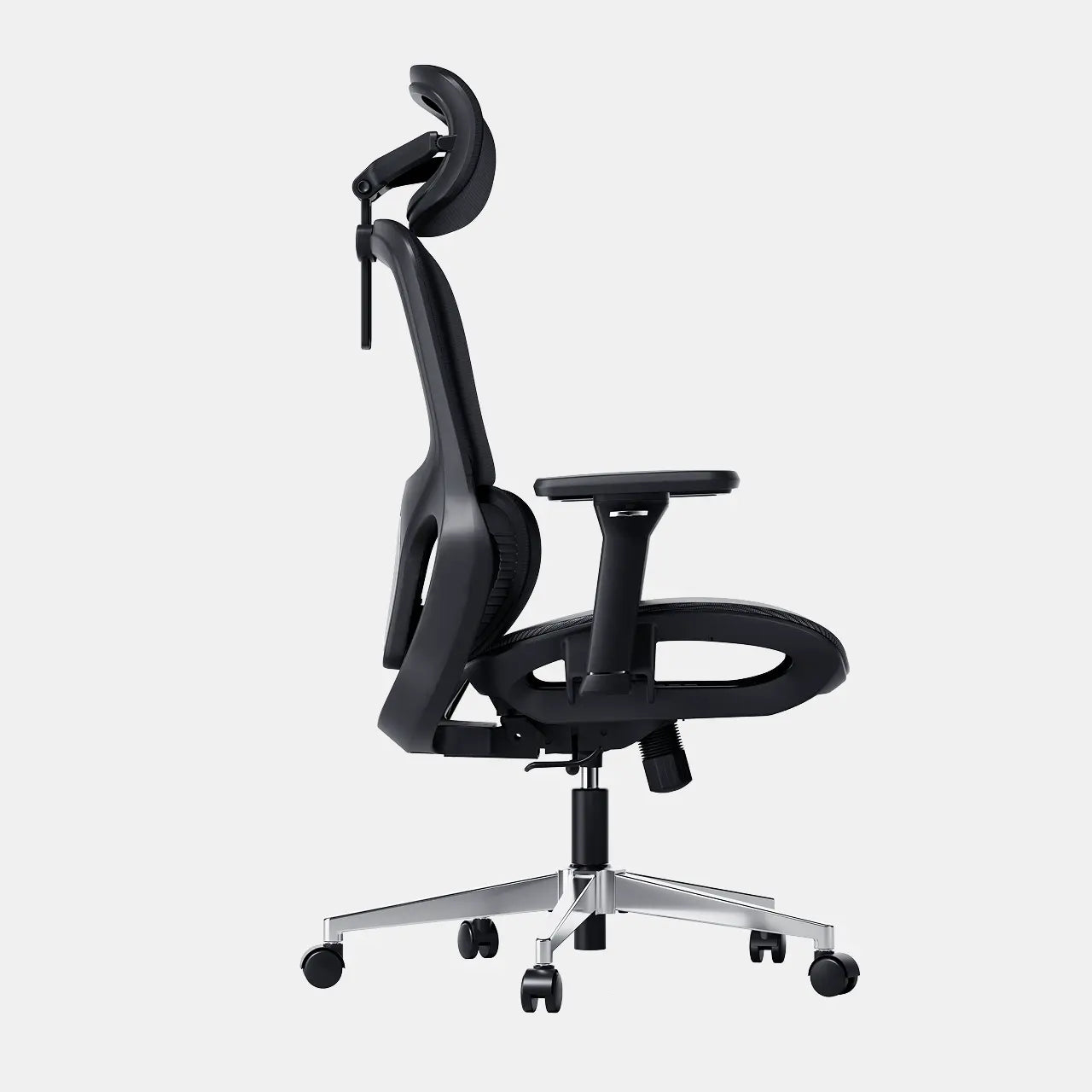 Professional Black Mesh Ergonomic Office Chair for Executive Workspace, High-Back Breathable Desk Chair with Dynamic Lumbar Support, All-Day Comfort Seating for Home Office & Gaming