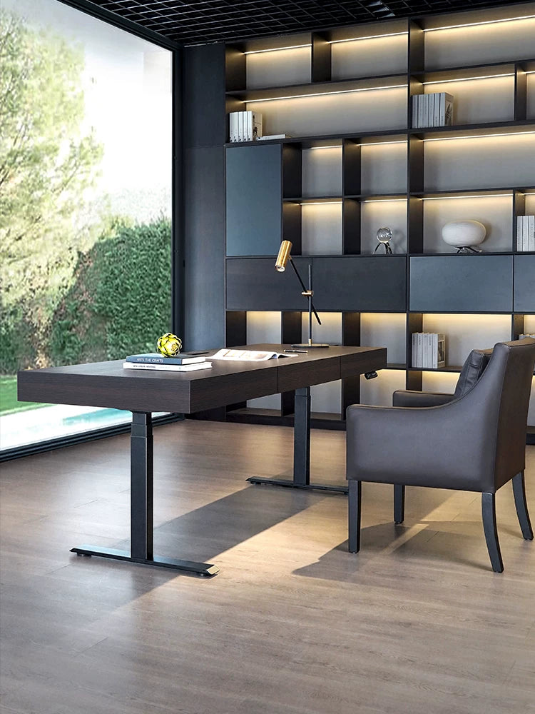 Modern electric standing desk for study and home office