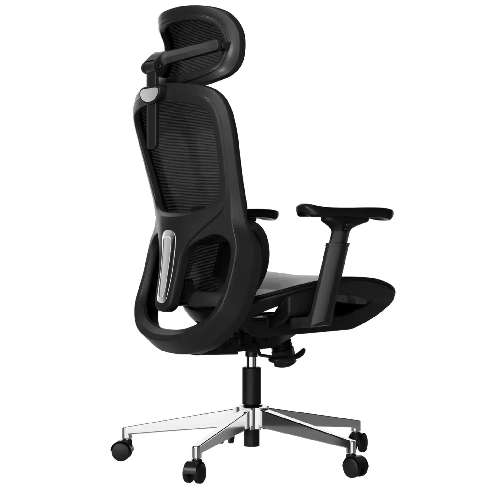 Professional Black Mesh Ergonomic Office Chair for Executive Workspace, High-Back Breathable Desk Chair with Dynamic Lumbar Support, All-Day Comfort Seating for Home Office & Gaming