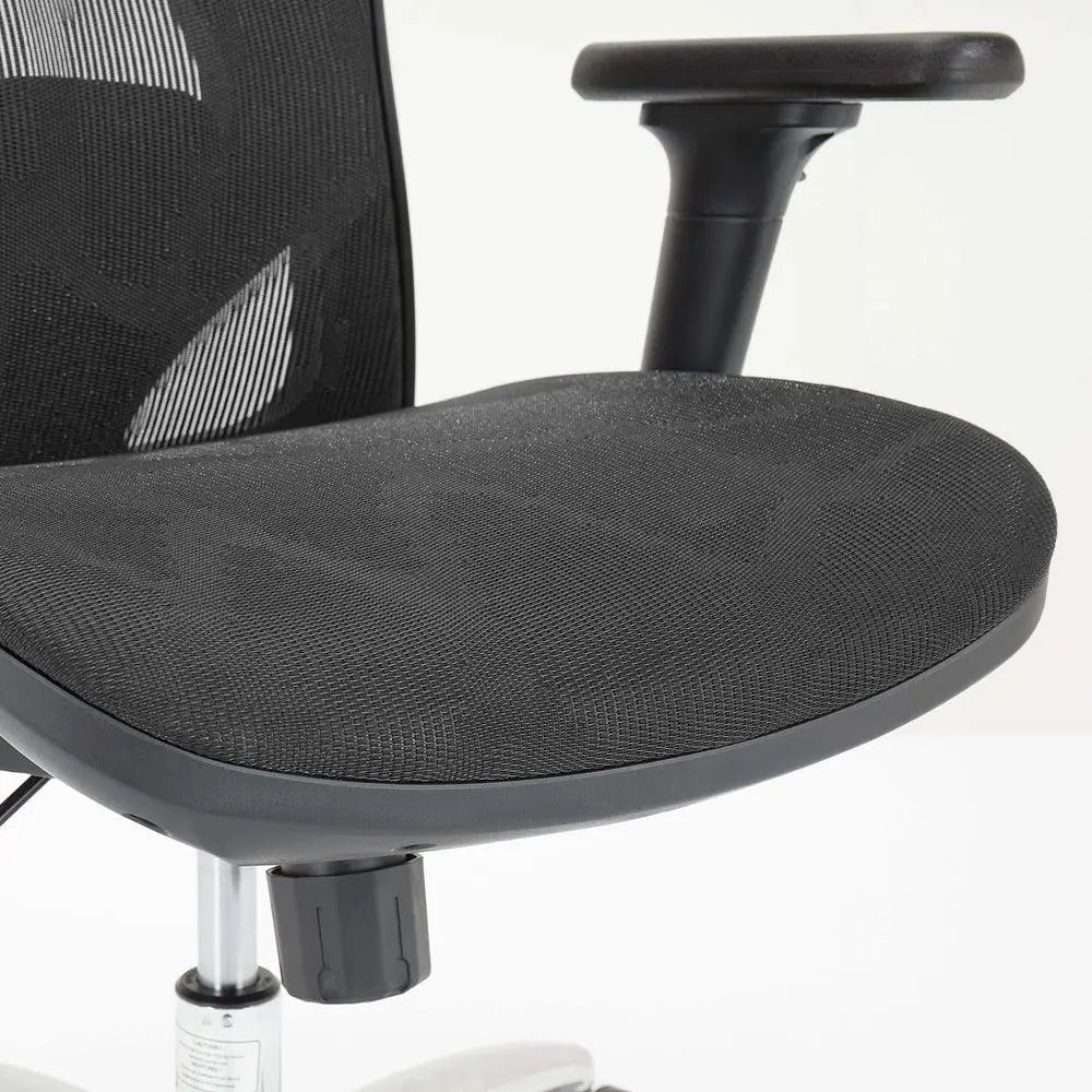Ergonomic Office Chair - Full Mesh Desk Chair with 3D Adjustable Armrests & Lumbar Support, Comfortable High Back Computer Chair for Back Pain Relief
