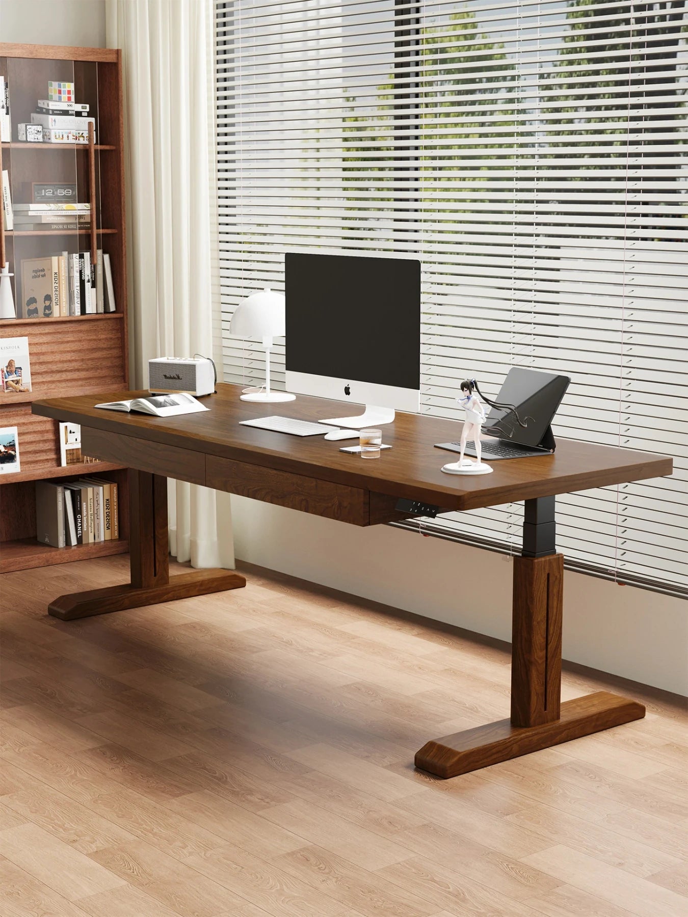 MT27 executive electric standing desk workstation