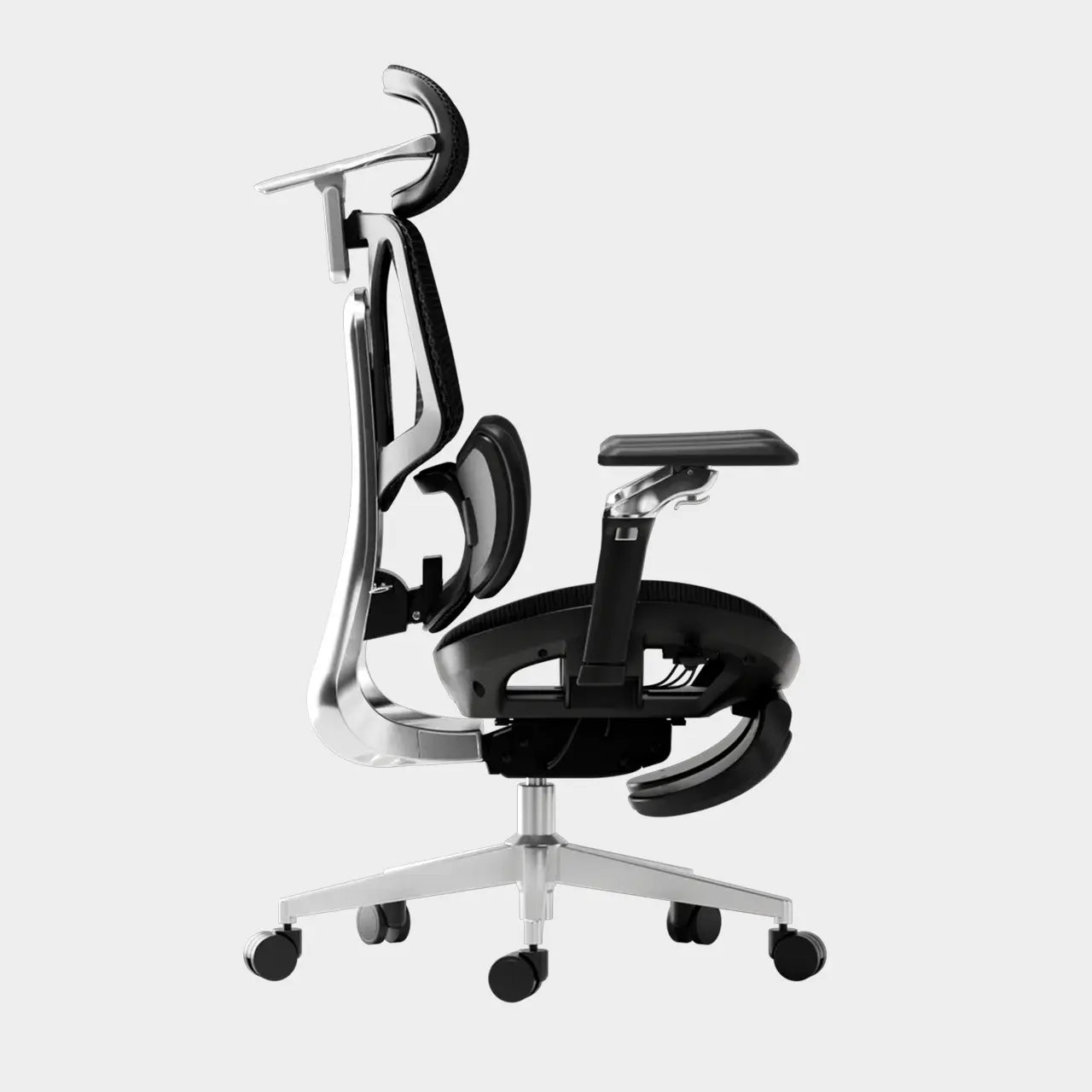 Ergonomic Office Chair - High Back Mesh Desk Chair with Adjustable Lumbar Support & Headrest