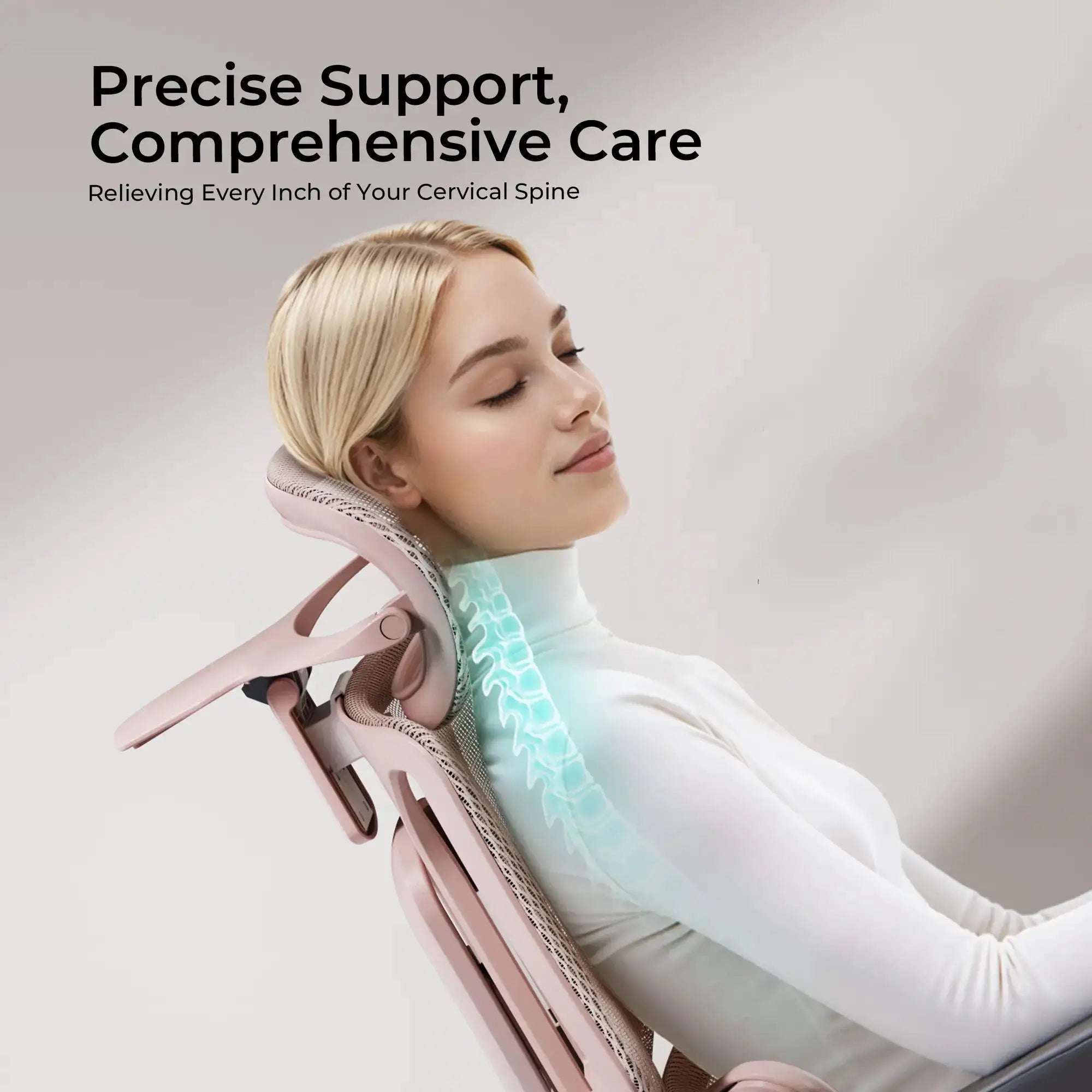 Ergo Select pink study chair ergonomic for female students and dedicated home learning.